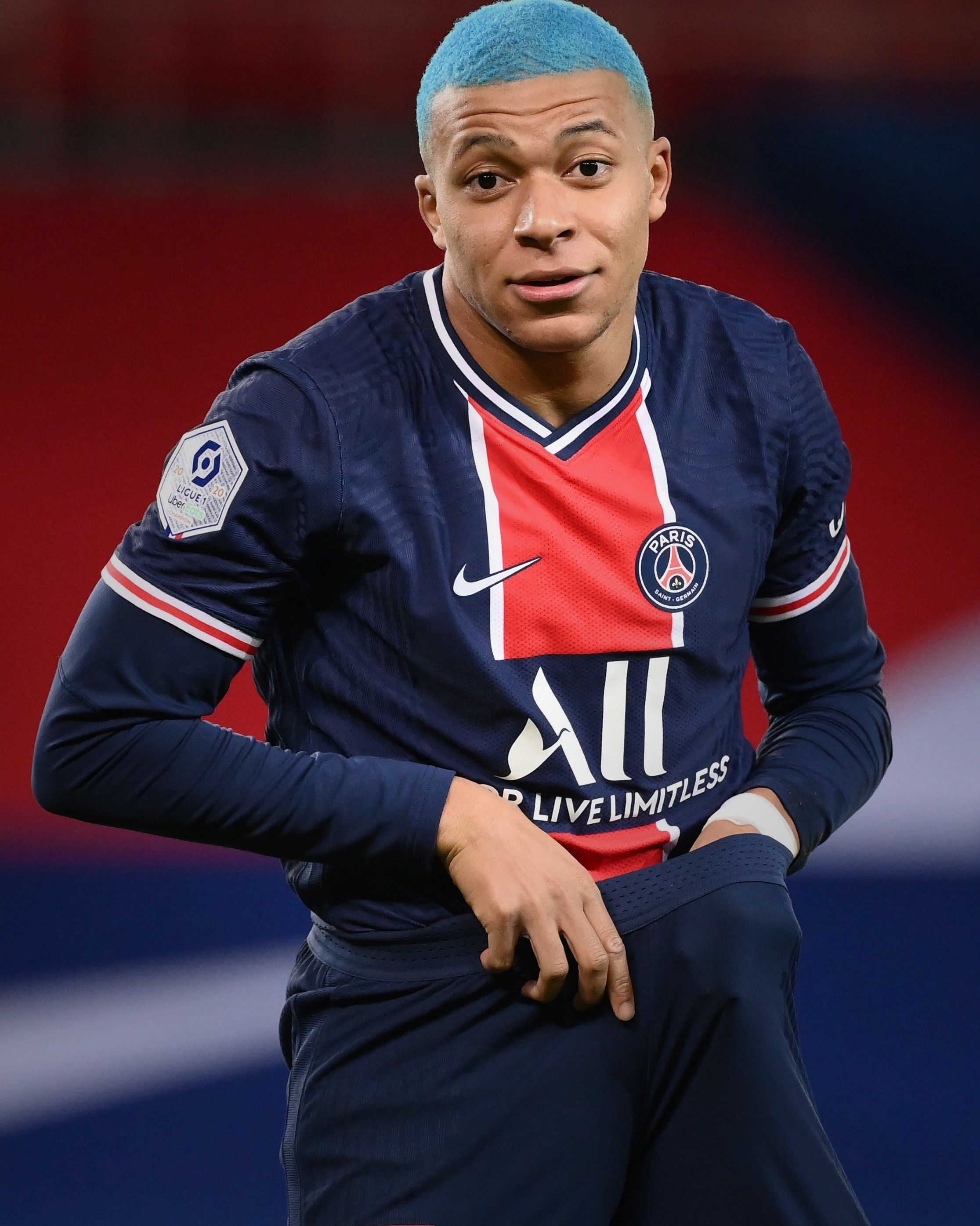Kylian Mbappé Celebration Wallpaper