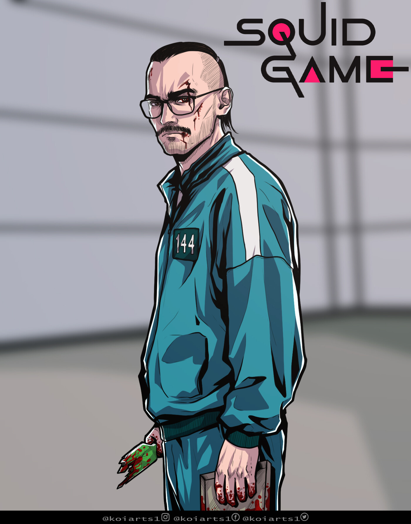 All Xokas fan arts for squid games