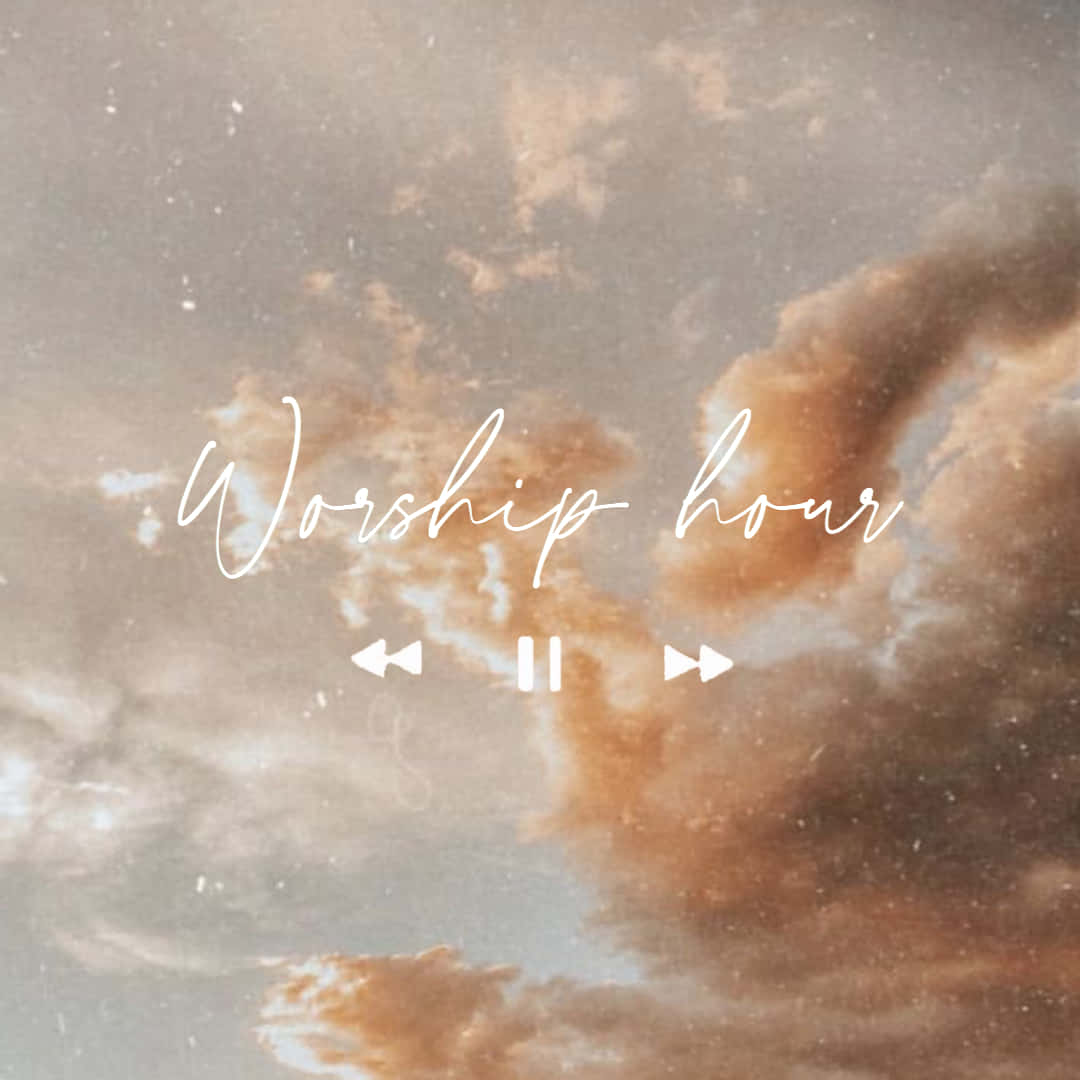 Download Clouds Worship Hour Spotify Playlist Cover Wallpaper