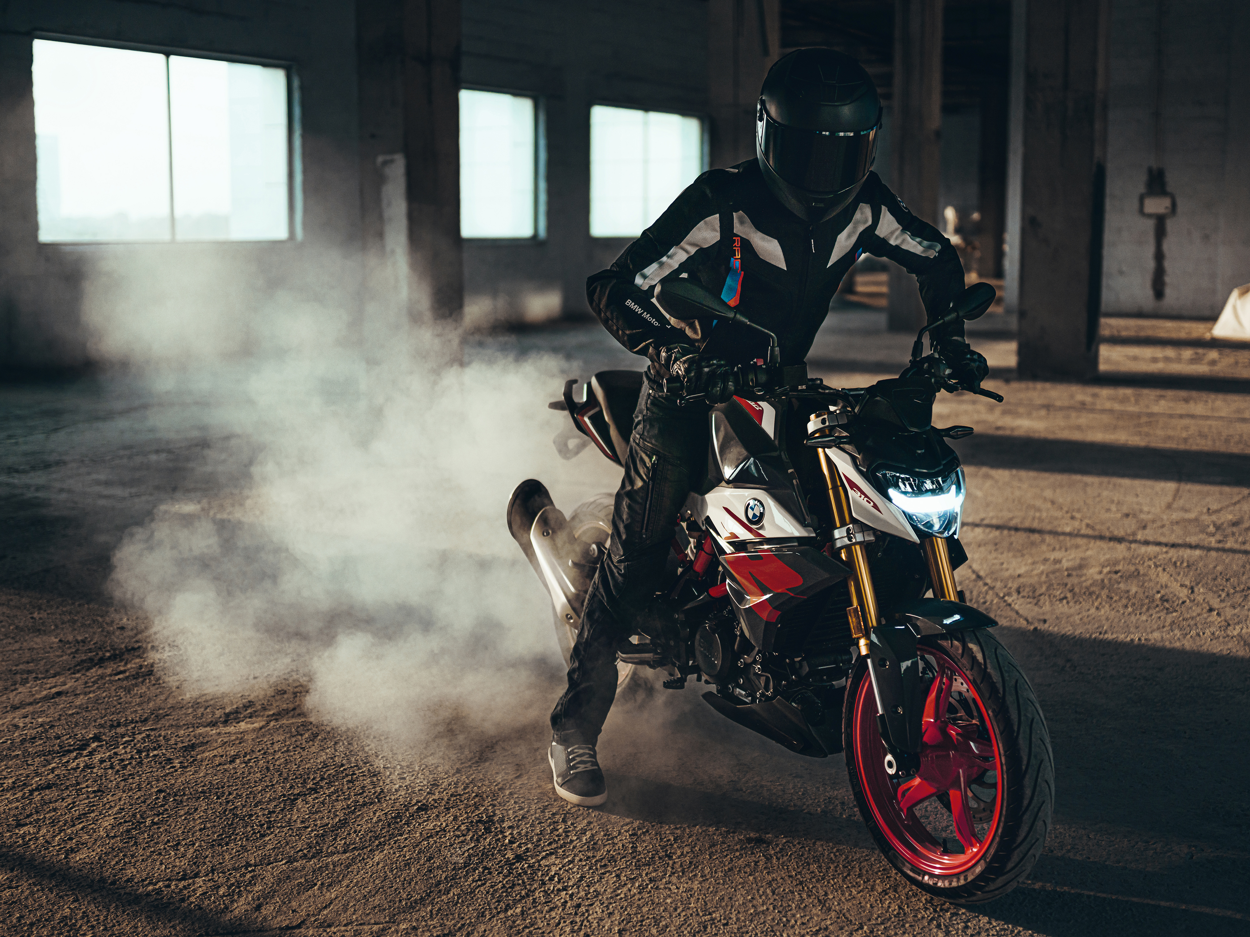 BMW G310R Wallpaper 4K, Biker, Drift, 2021, Bikes