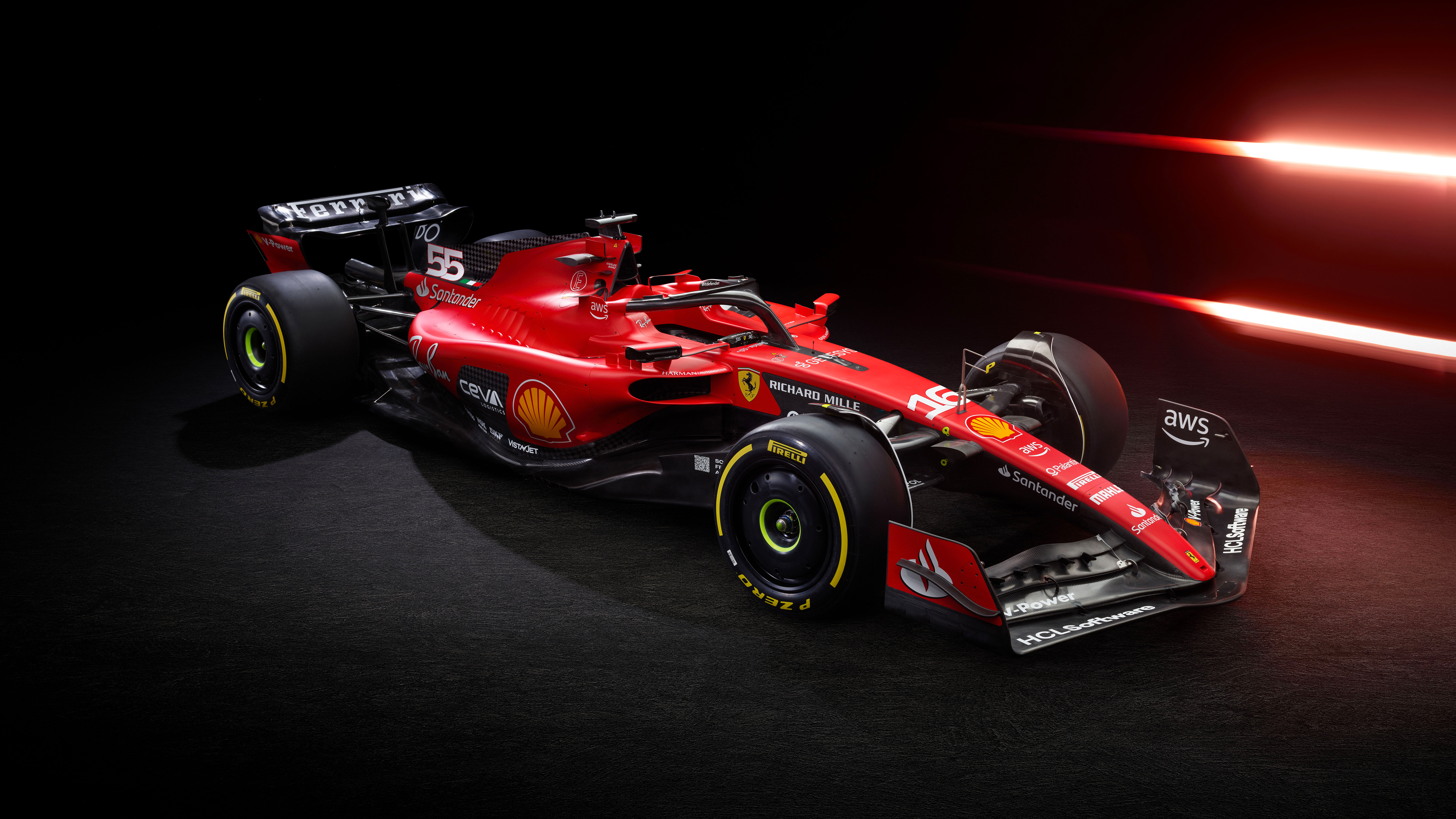 Ferrari SF 23 F1 2023 8K Wallpaper Car Wallpaper