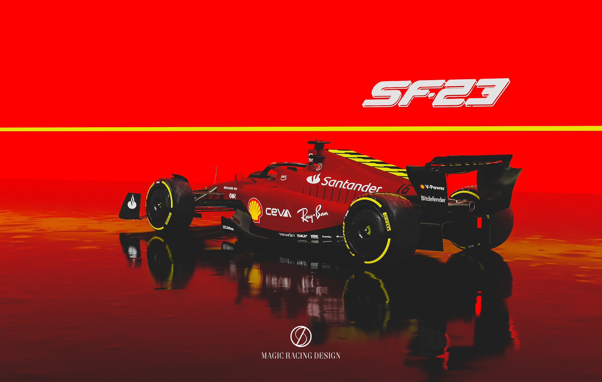 SF-23 unveiling  Scuderia Ferrari #F1 car 