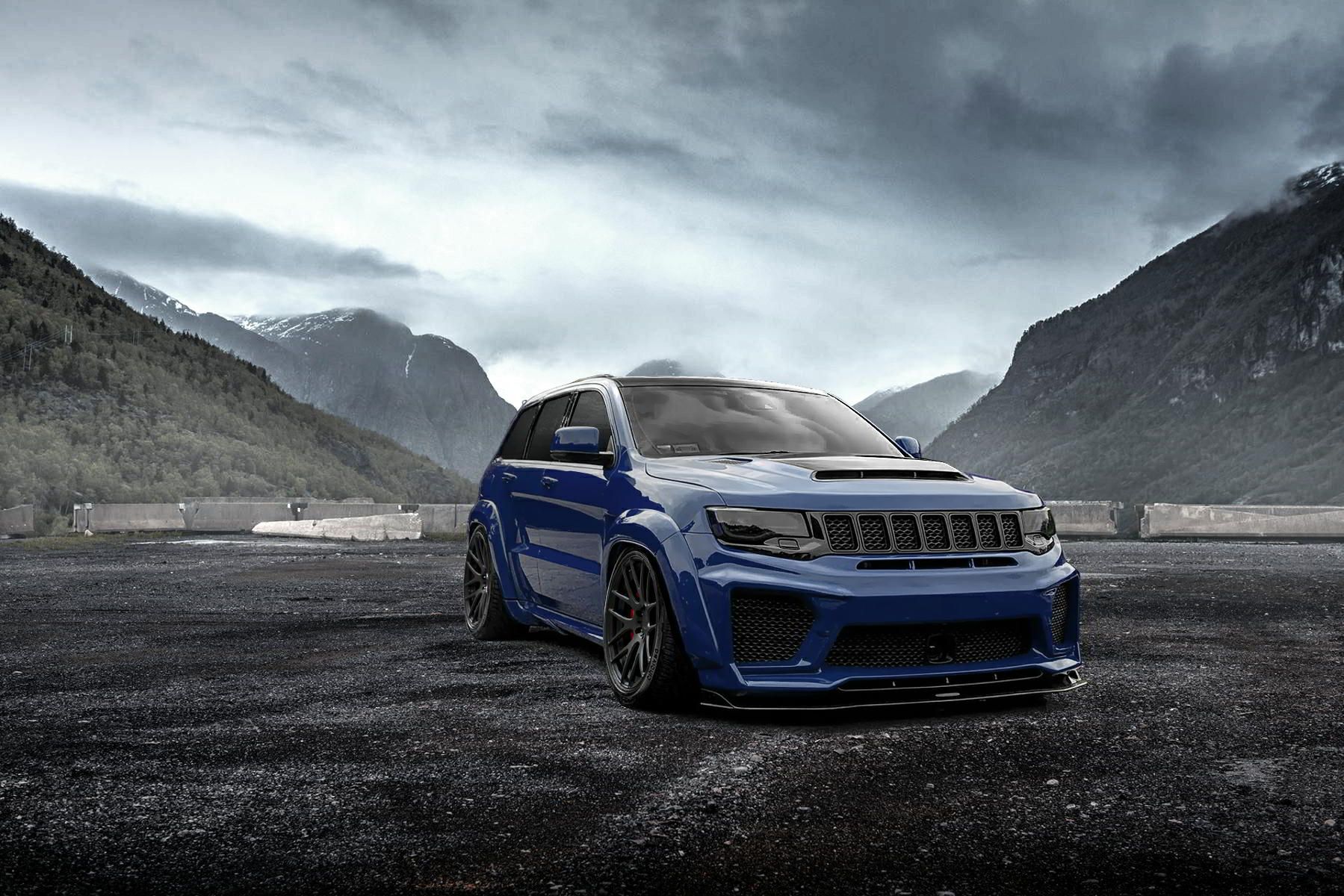 Aerodynamic body kits for JEEP GC TRACKHAWK TYRANNOS V Tuning for JEEP GC TRACKHAWK TYRANNOS V3. Jeep, Jeep srt Jeep grand cherokee srt