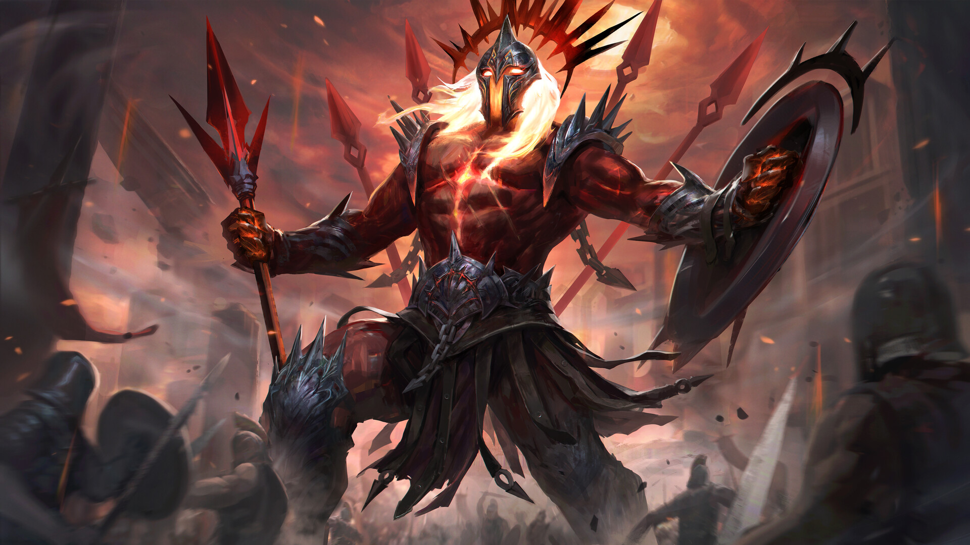 ares greek god wallpaper