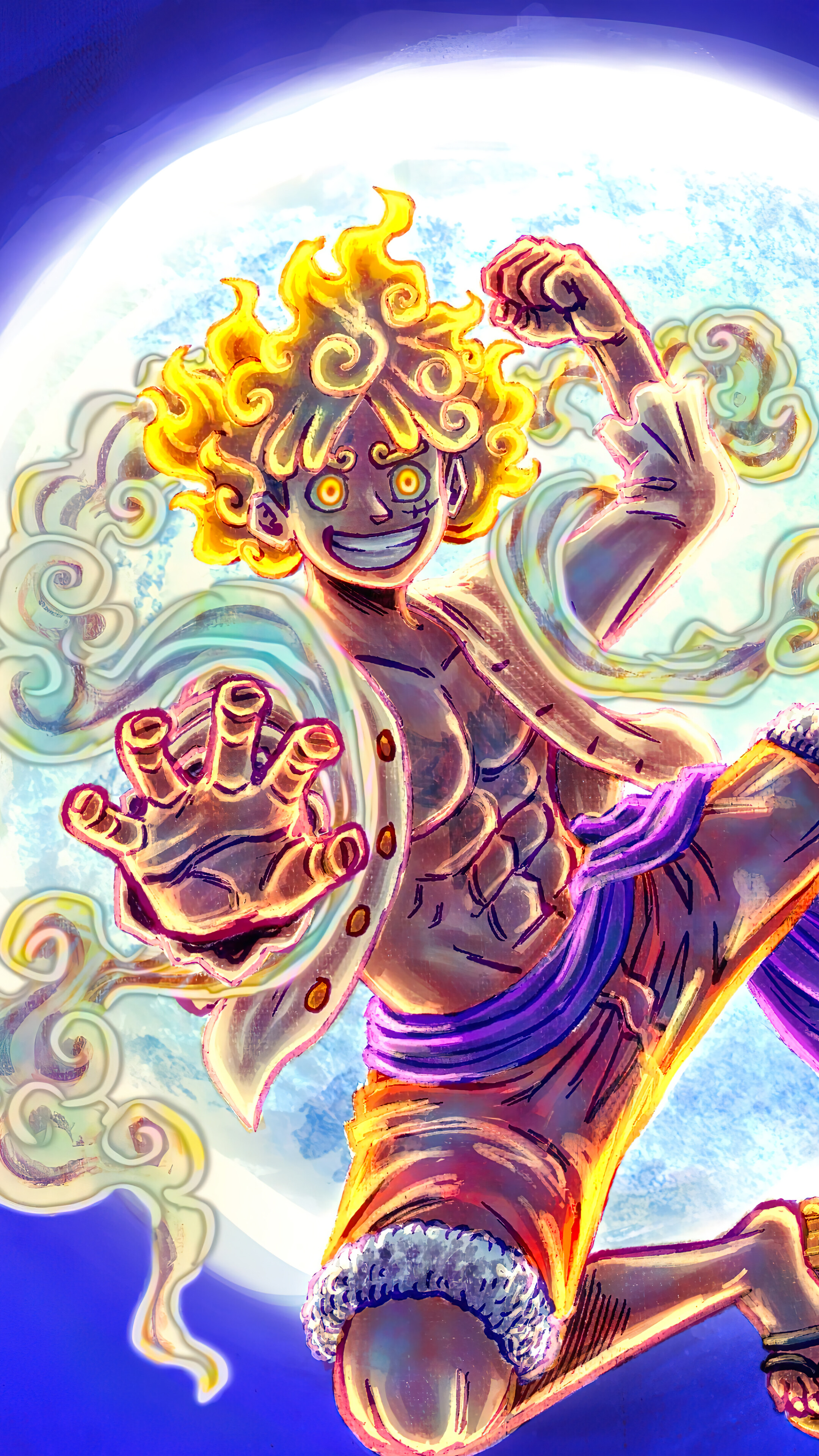 Free download Luffy Sun God Nika One Piece 4K Wallpaper iPhone HD Phone 4061g [2160x3840] for your Desktop, Mobile & Tablet. Explore Luffy Joyboy Wallpaper. Wallpaper One Piece Luffy