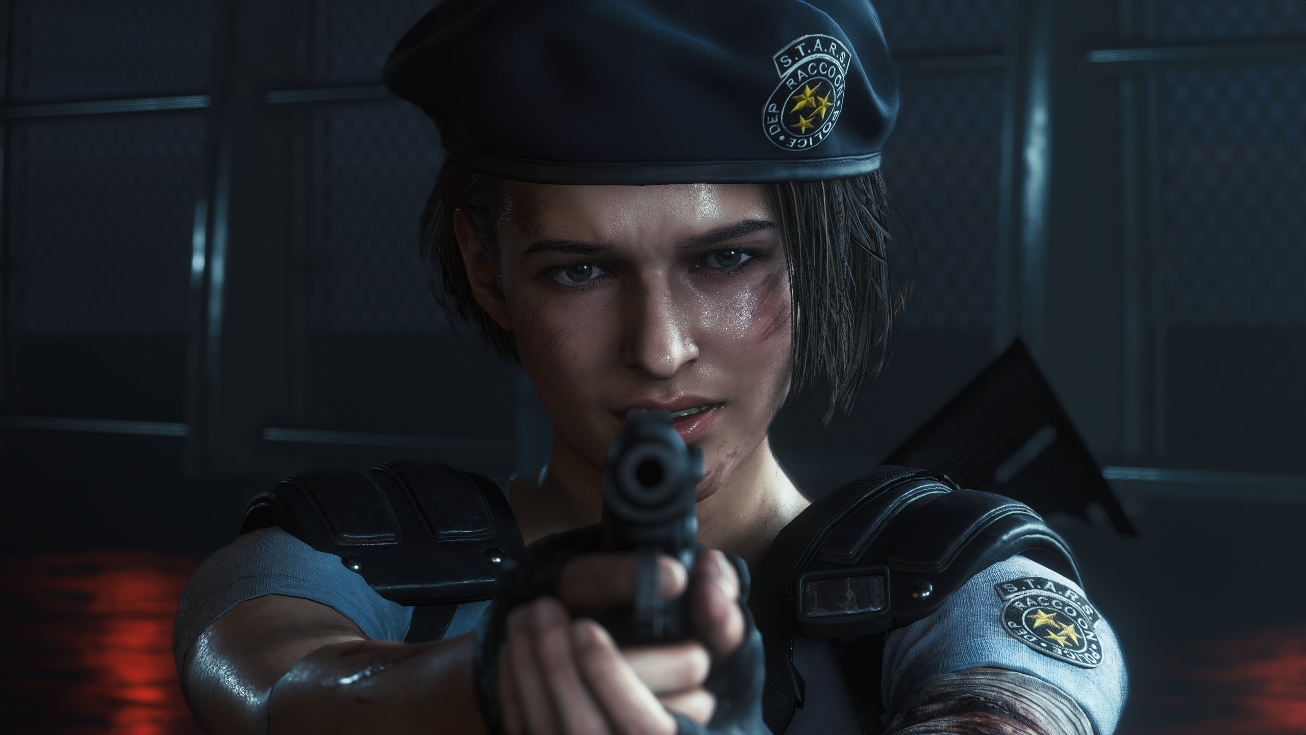 Wallpaper / Resident evil Resident Evil, Jill Valentine, video games, PC gaming, Capcom, S.T.A.R.S, frontal view, Resident Evil HD Remaster free download