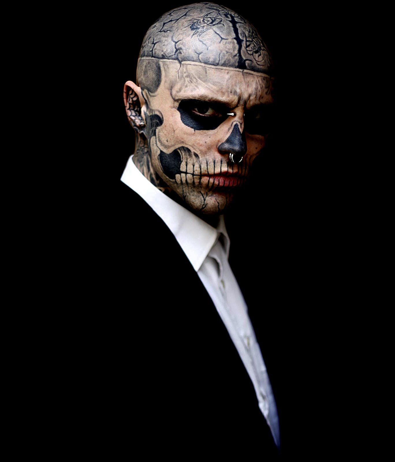 Rick Genest (Zombie Boy). Rick genest, Halloween tattoos, Zombie