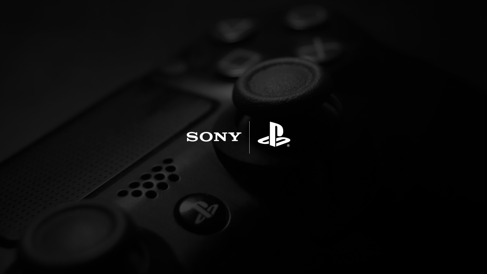 Wallpaper, PlayStation Playstation 4 Pro, controller, Sony, 4Gamers, Gamer, monochrome 6000x3375