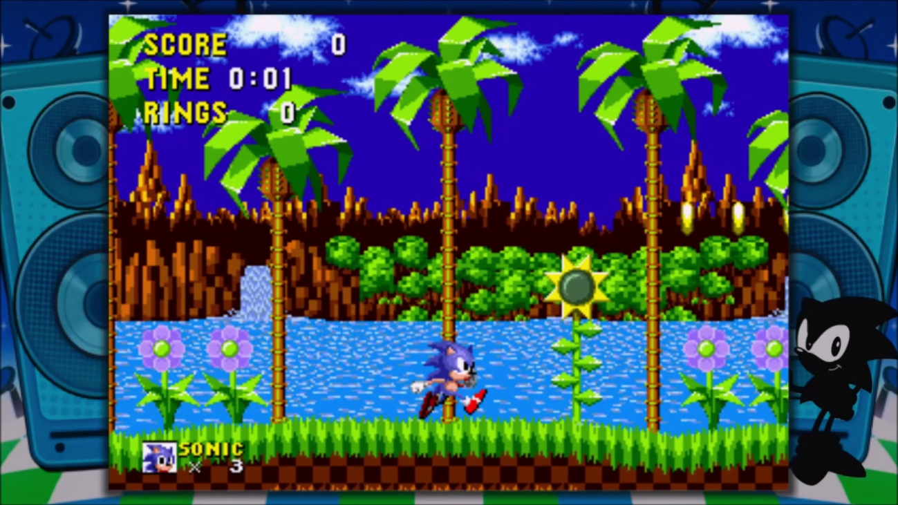 The Sega Genesis Mini Wallpaper for Retroarch & Overlay Submissions