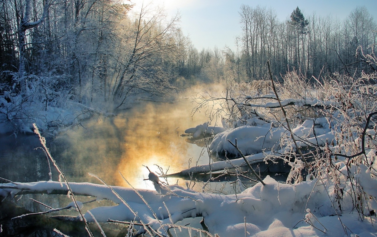 Woods River Winter Wallpapers - Wallpaper Cave