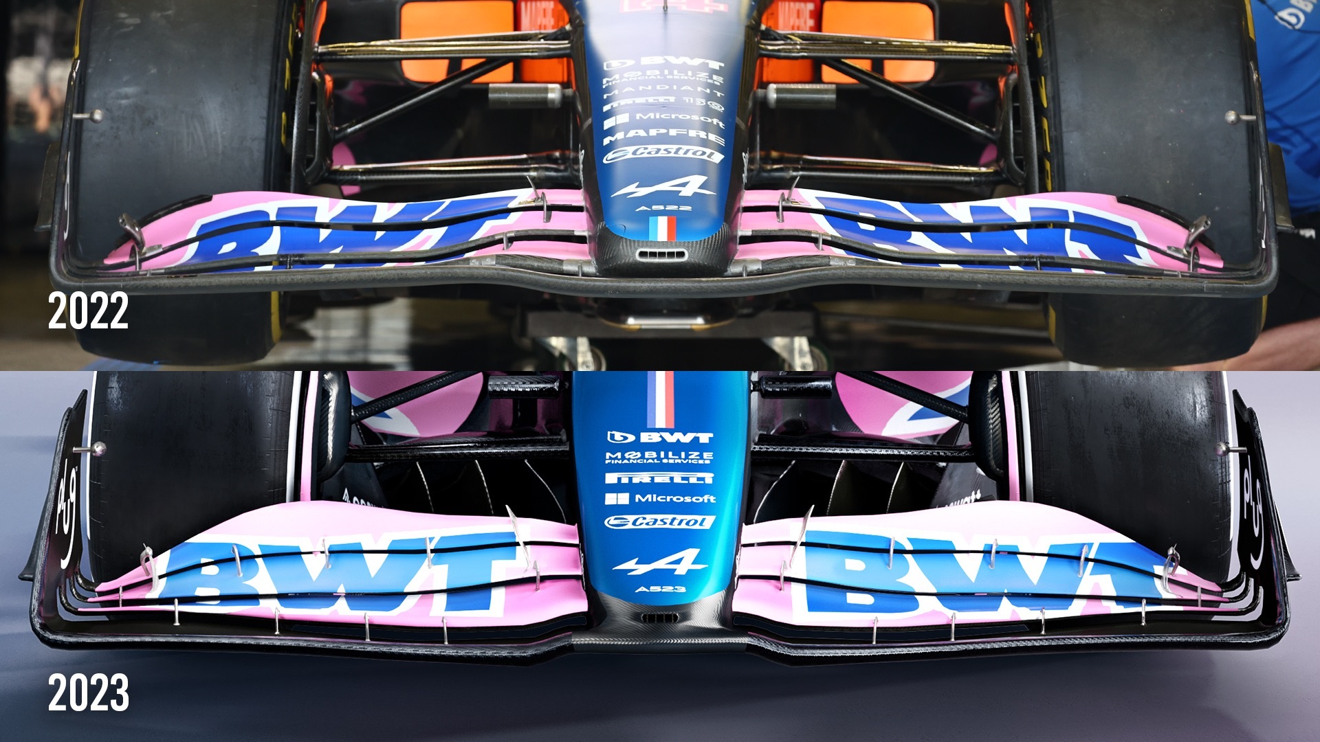 Alpine unveils new A523 at final 2023 F1 car launch