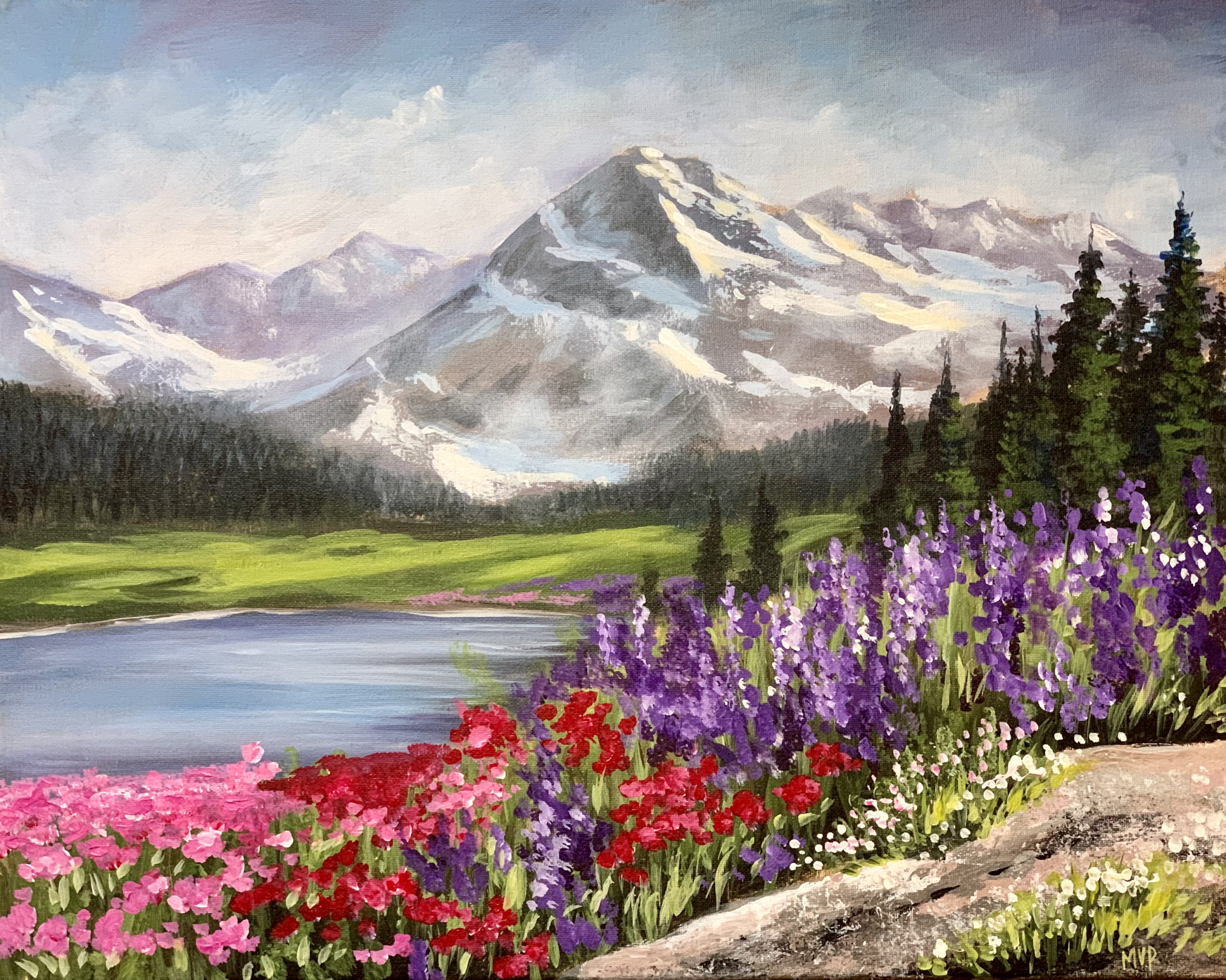 Paint and Sip Mountain