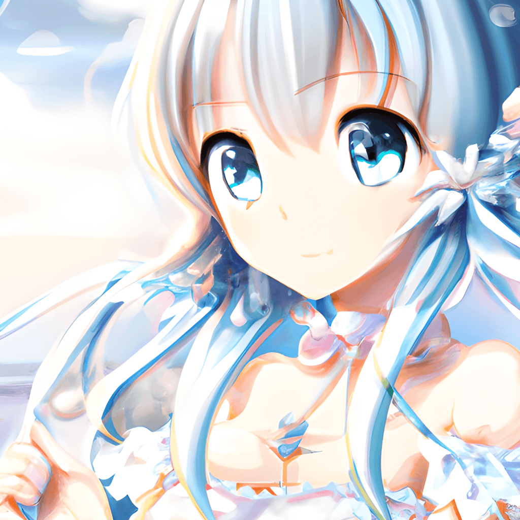 Anime Girl Wallpaper Cartoon · Creative Fabrica