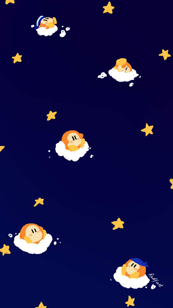 A Waddle Dee phone background I made a while ago. Feel free to use!