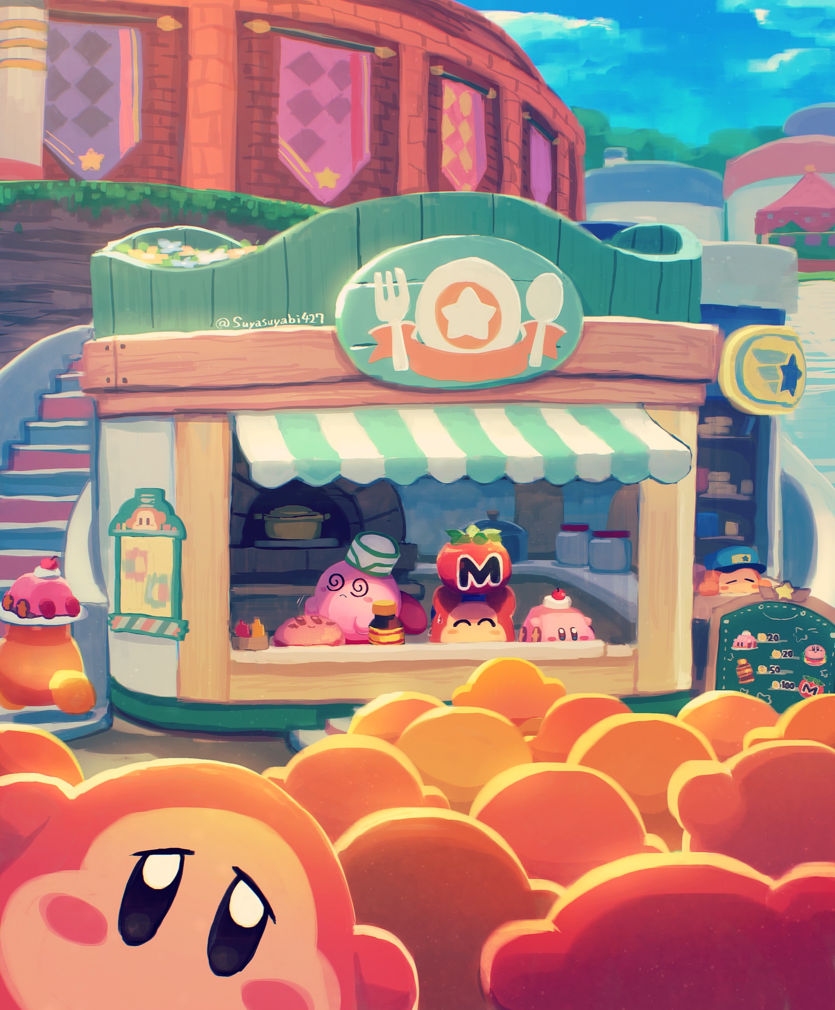 Kirby And Waddle Dee Wallpapers - Wallpaper Cave