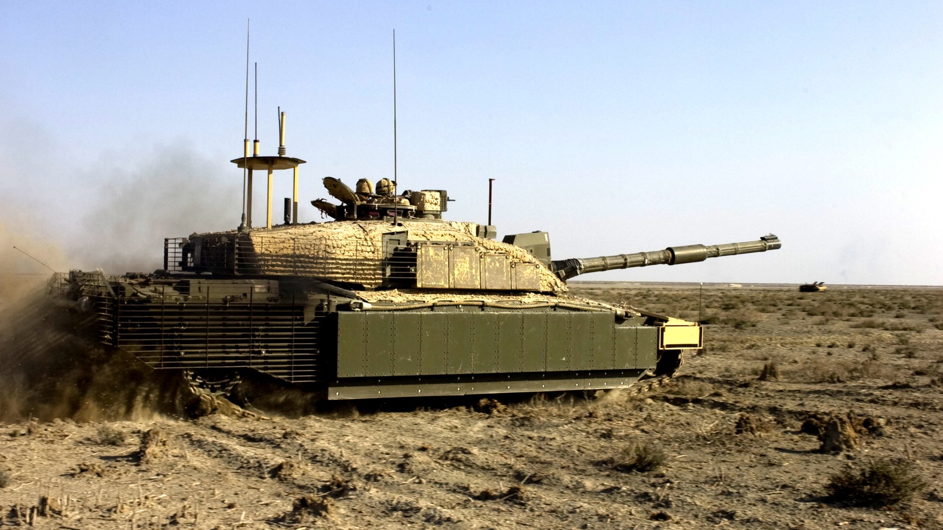 Wallpaper Challenger FV MBT, tank, British Army, United Kingdom, armoured, desert, Military