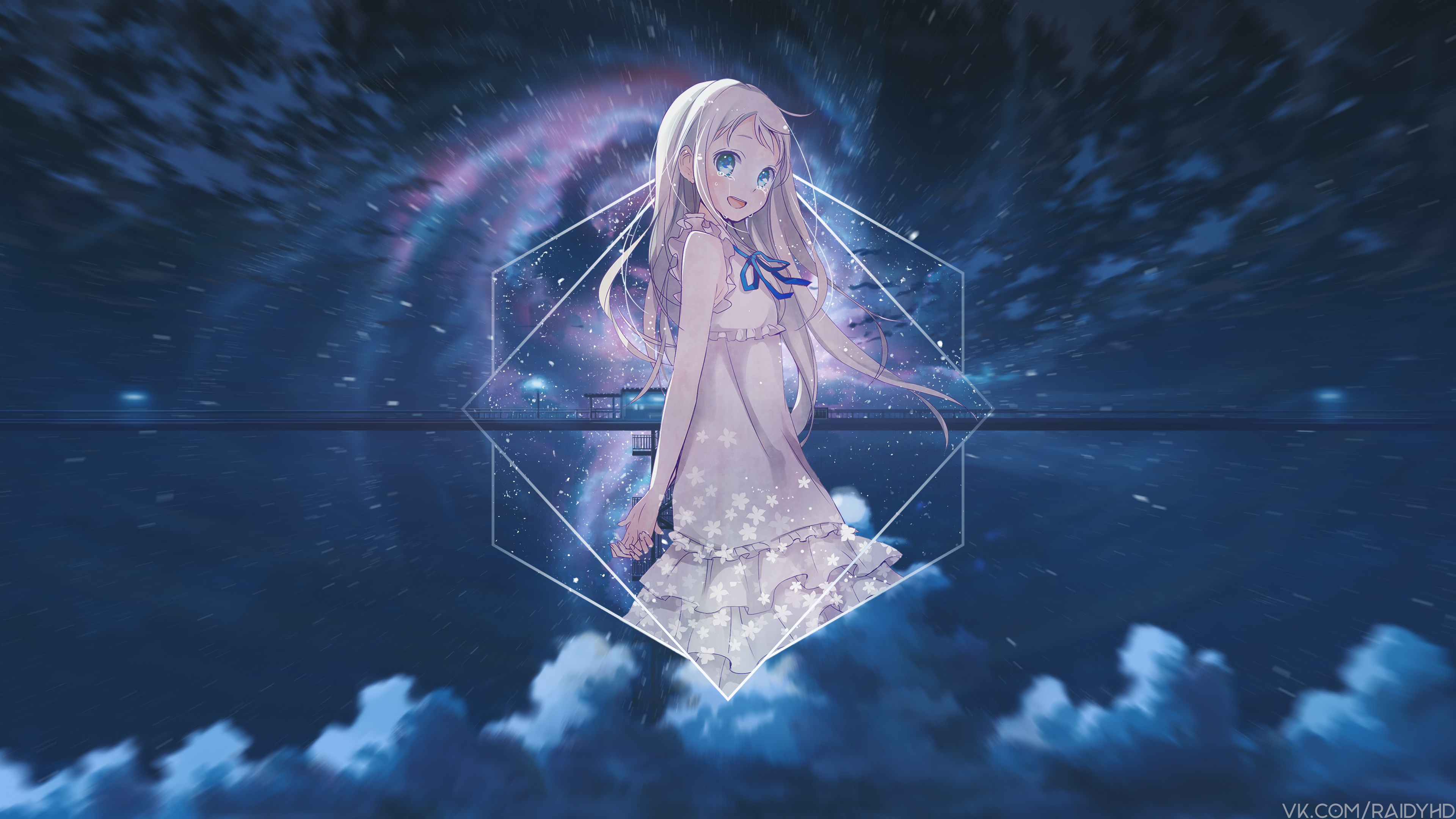 Anohana 4K, Meiko Honma Gallery HD Wallpaper