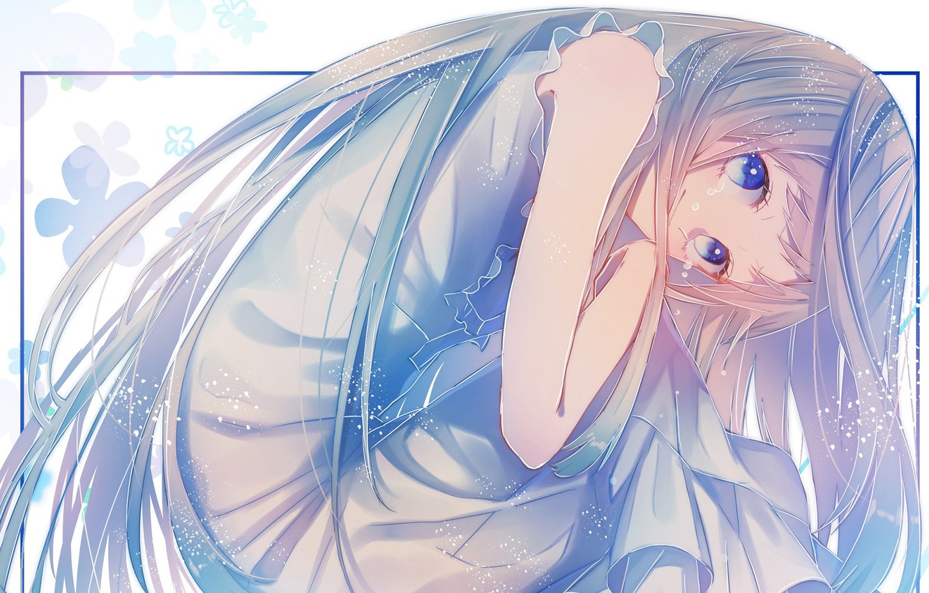 Wallpaper girl, smile, frame, Unprecedented Flower, Meiko Honma image for desktop, section сёдзё