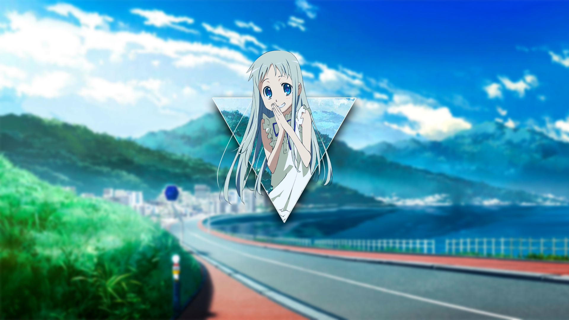 Wallpaper, anime, manga, Honma Meiko, Ano Hi Mita Hana no Namae wo Bokutachi wa Mada Shiranai 1920x1080