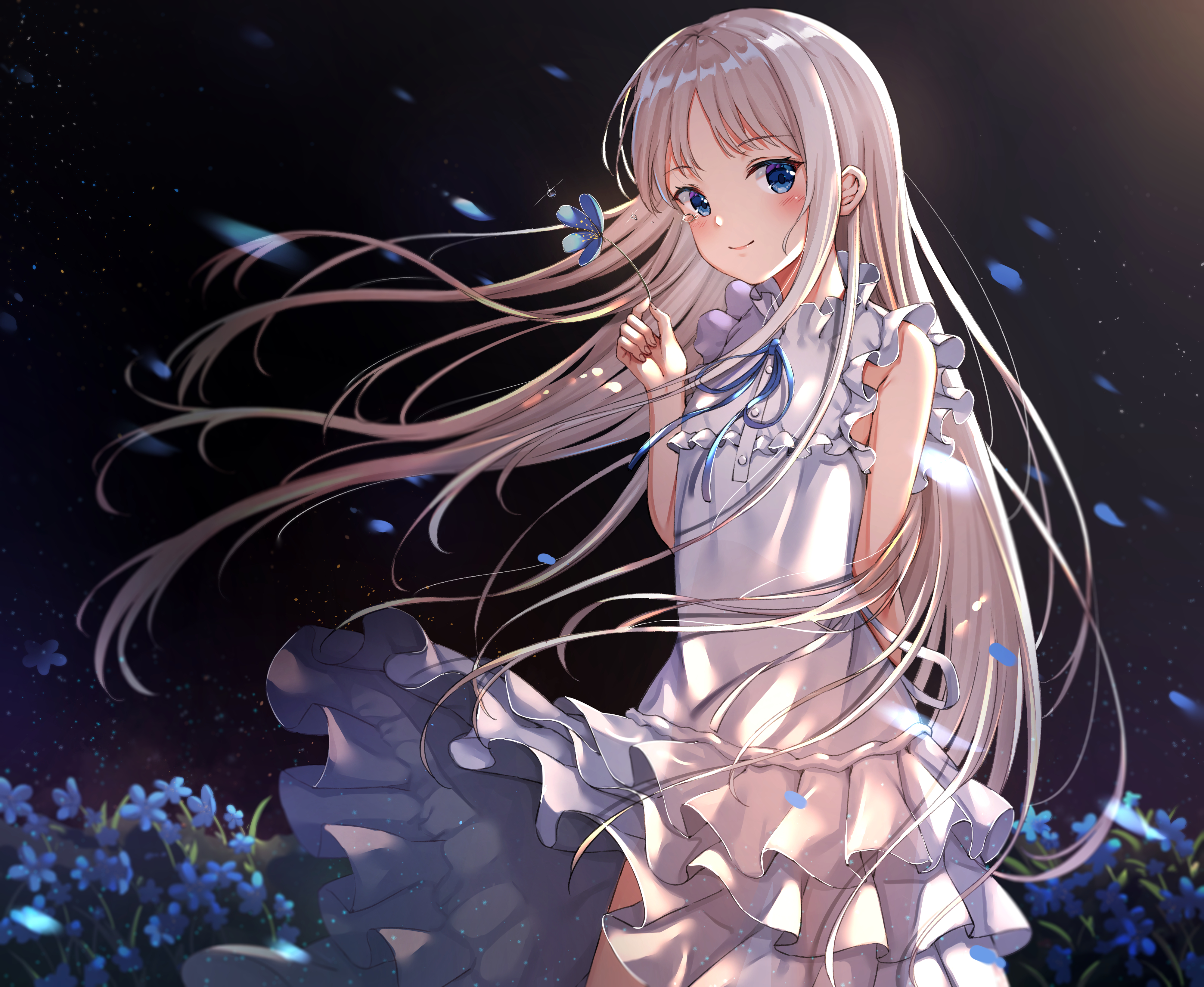 Anohana 4k Ultra HD Wallpaper by 雪璐 Sheru シェルル