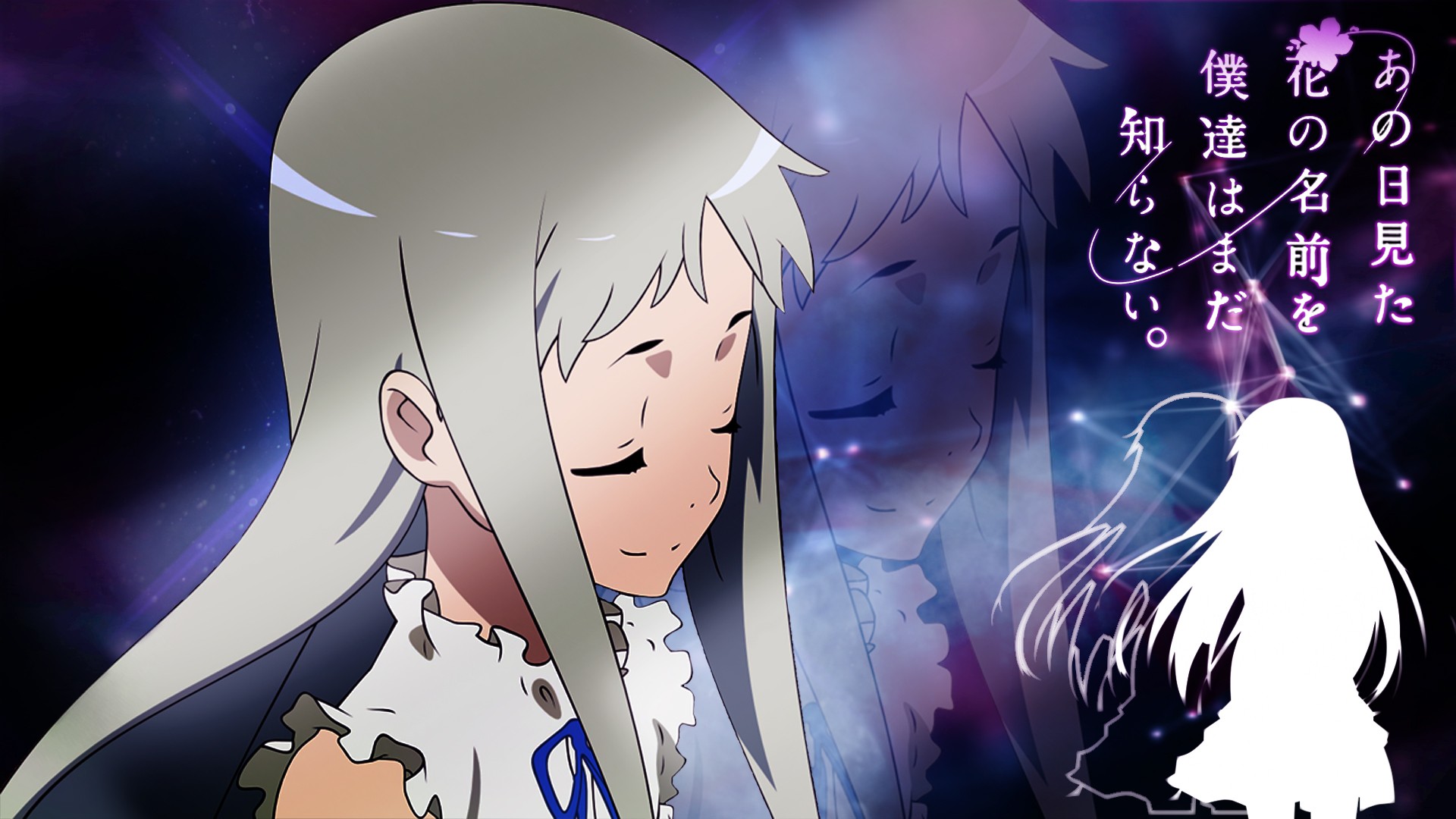 Wallpaper, illustration, anime, cartoon, Honma Meiko, Ano Hi Mita Hana no Namae wo Bokutachi wa Mada Shiranai, screenshot, computer wallpaper, mangaka 1920x1080