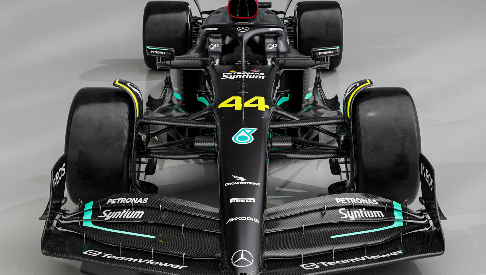 Mercedes offers a first look at their 2023 F1 car, the W14