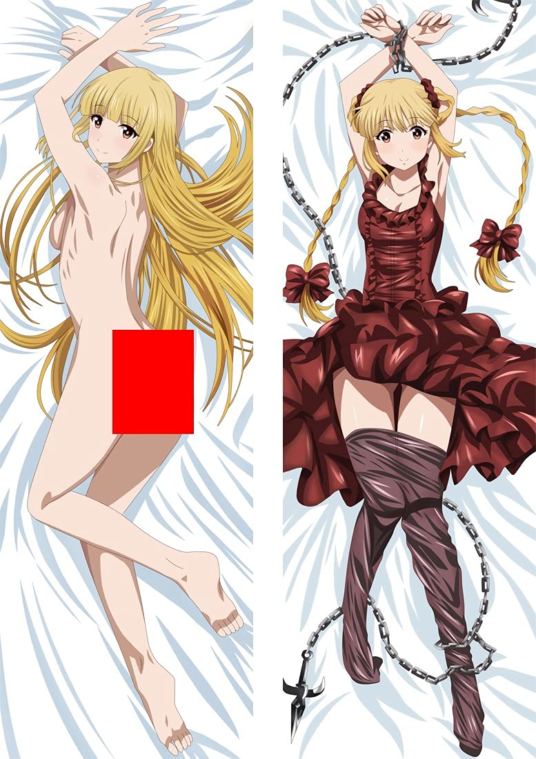 HappyDecor 20707 Darwin's Game Shuka Karino, Embracing Body Pillowcase, Throw Pillow Case For Bedding，for Home Sofa Decorative，Anime Pretty Girl，Gifts For Anime Fans