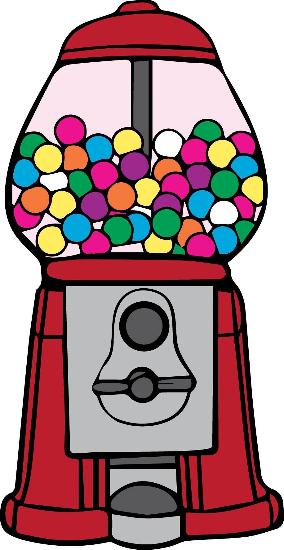 Gumball Machine SVG. Gumball machine, Bubble gum machine, Free clip art
