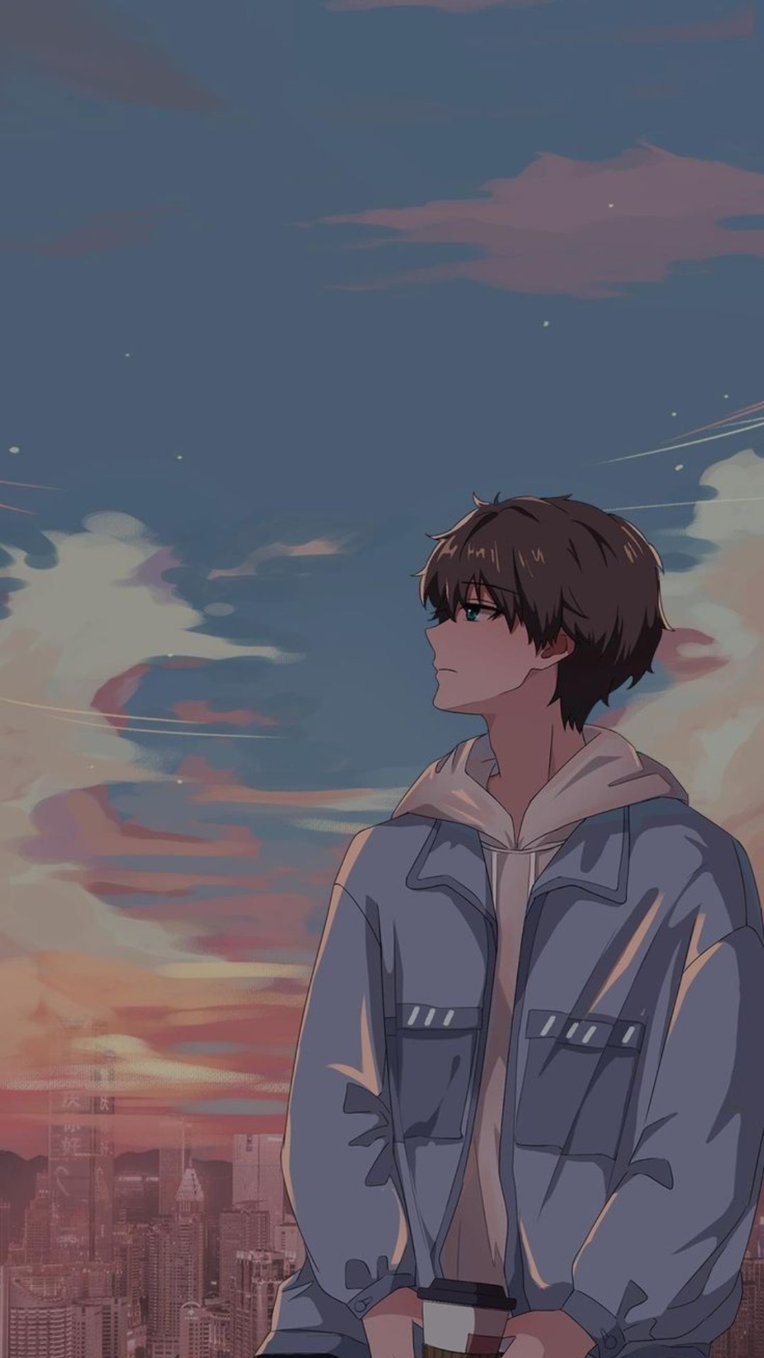 Anime Boy iPhone Wallpaper