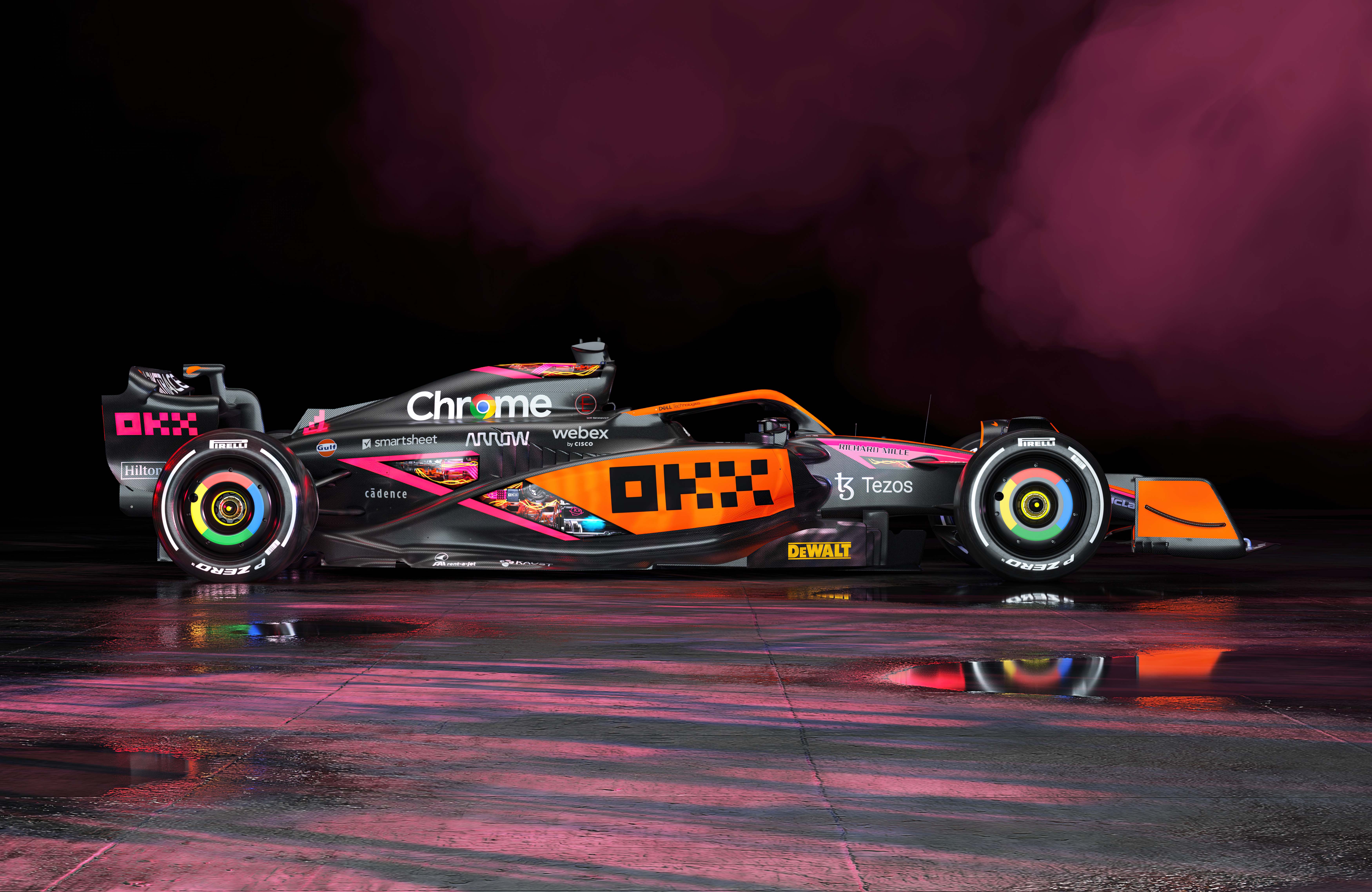 McLaren introduces special livery for F1's 'return to Asia'