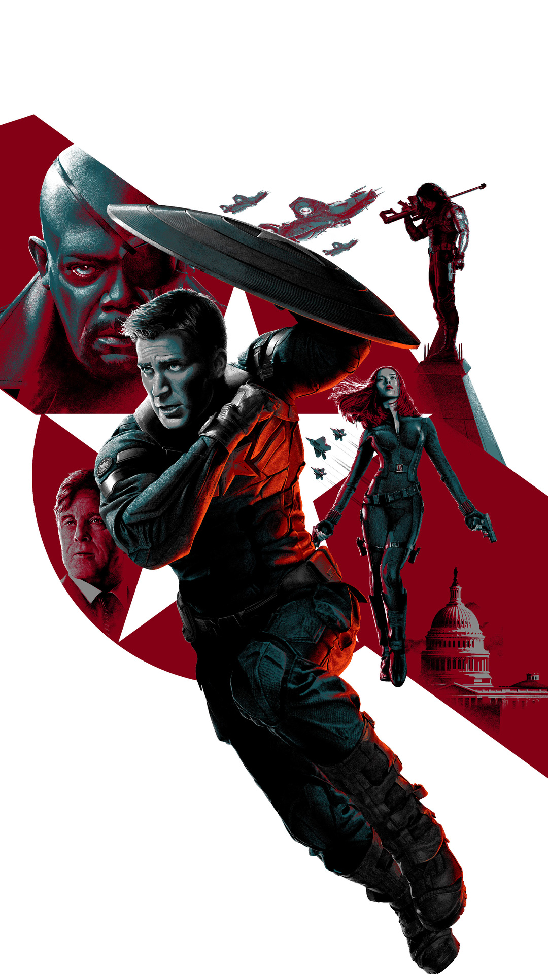 1080x1920 captain america the winter soldier, captain america, movies, HD for iphone wallpaper