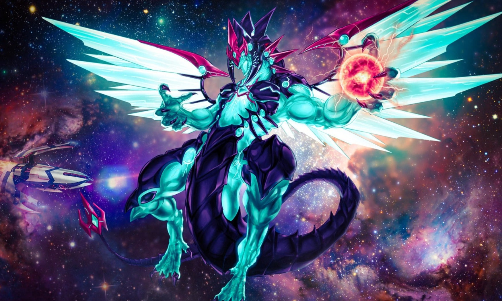 Galaxy Eyes Photon Dragon Playmat