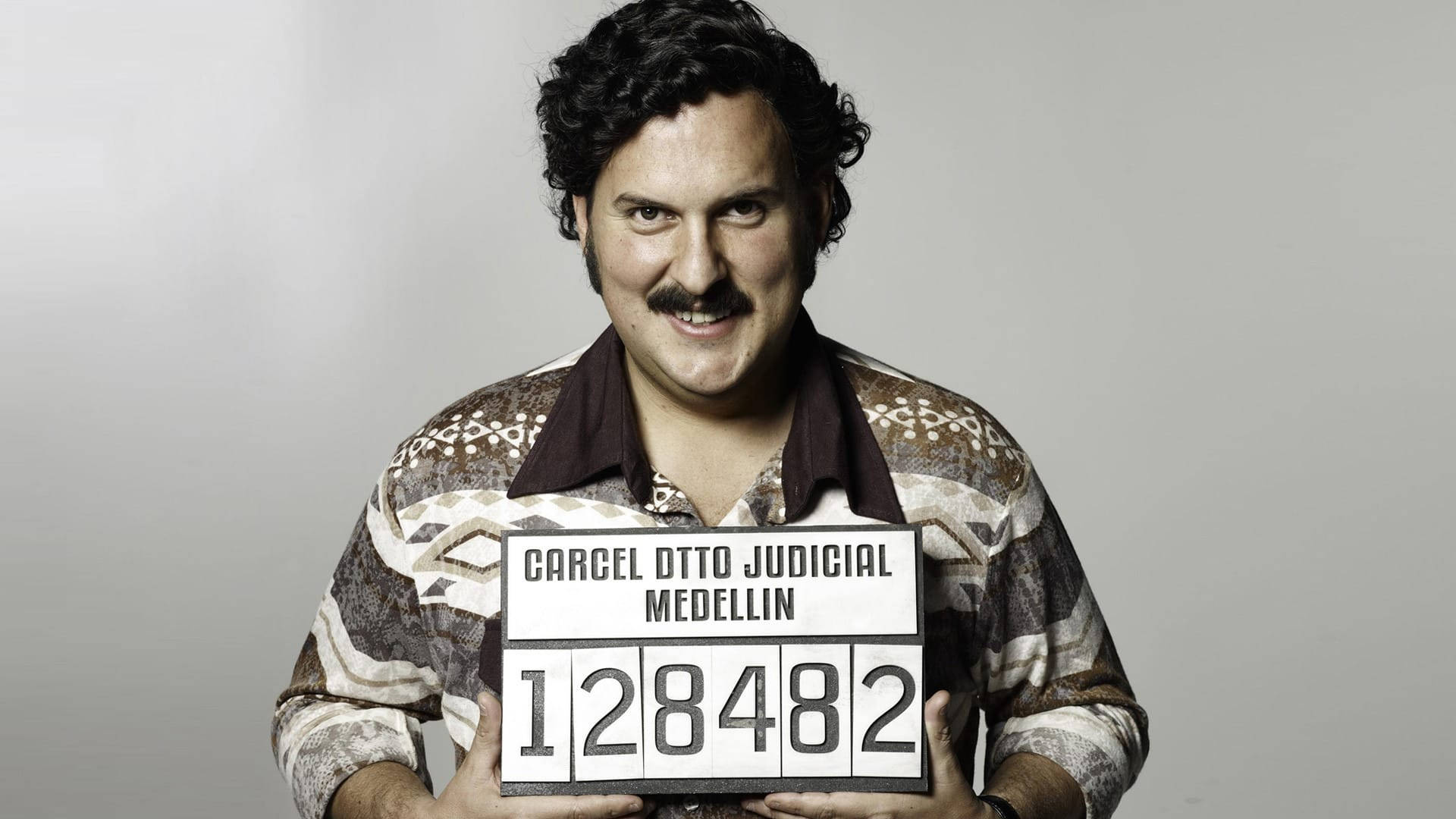 Download Pablo Escobar Mug Shot Wallpaper