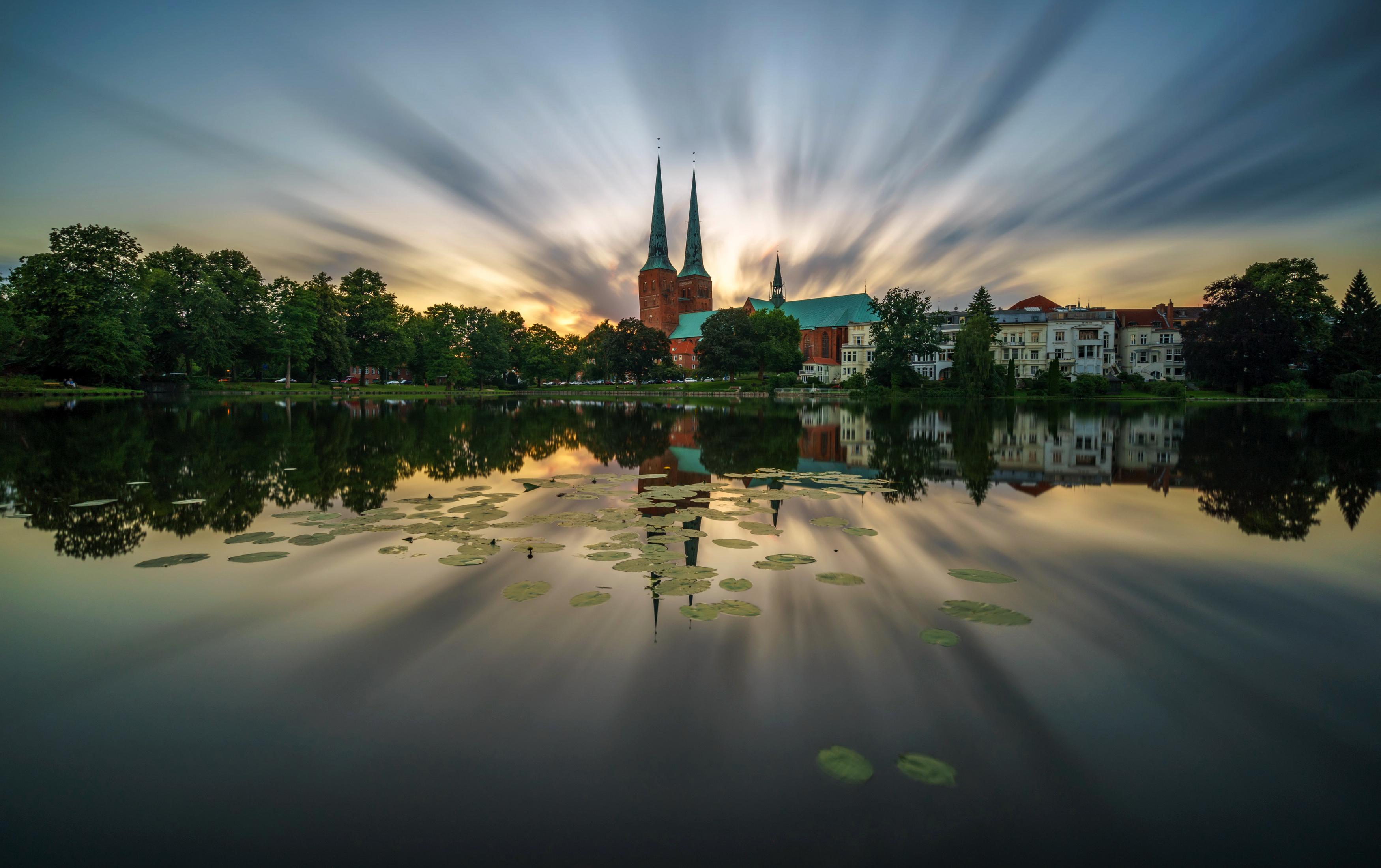 Lubeck cathedral HD Wallpaper and Background