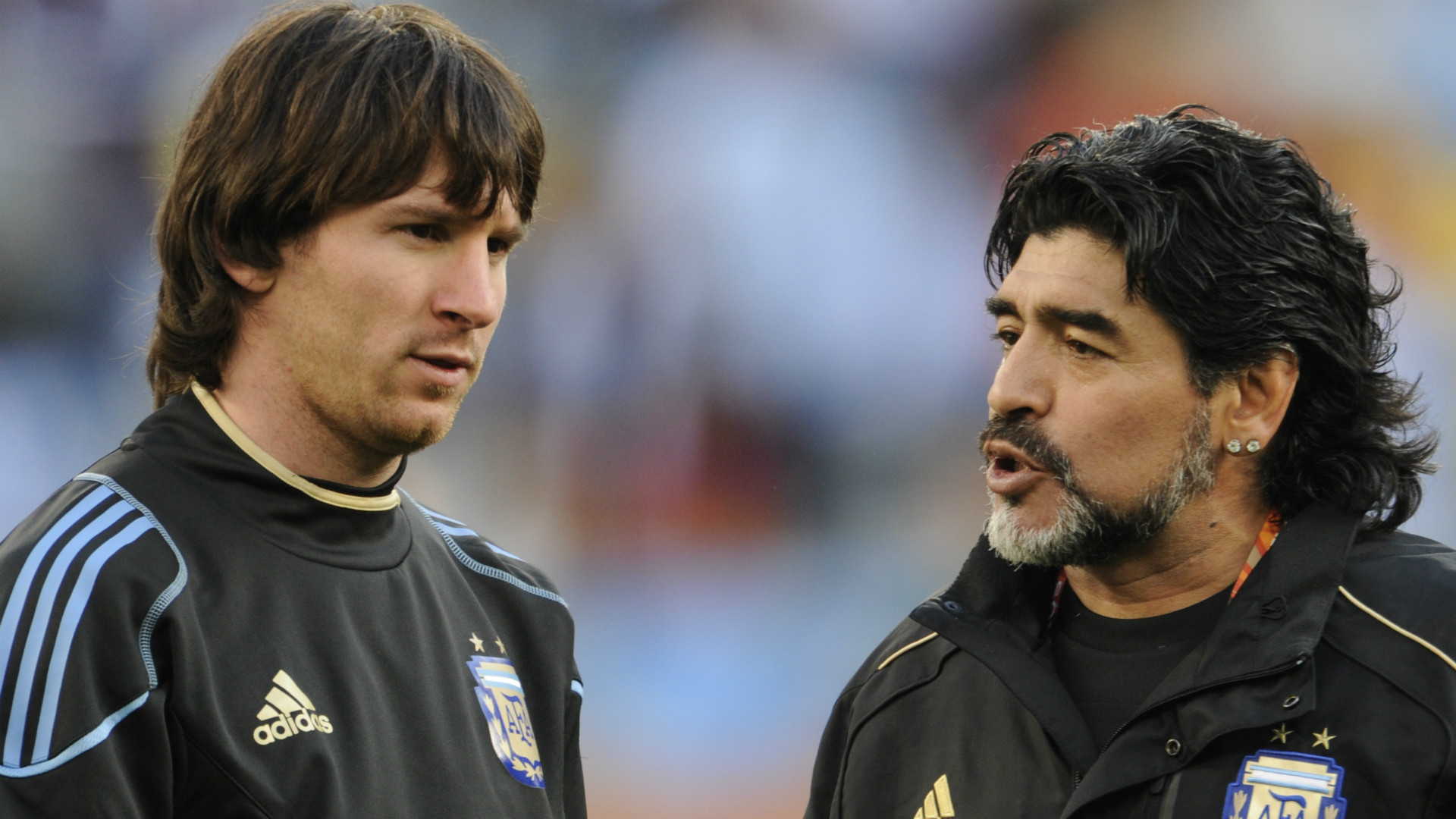Maradona says invitation to Messi wedding must have 'got lost somewhere'