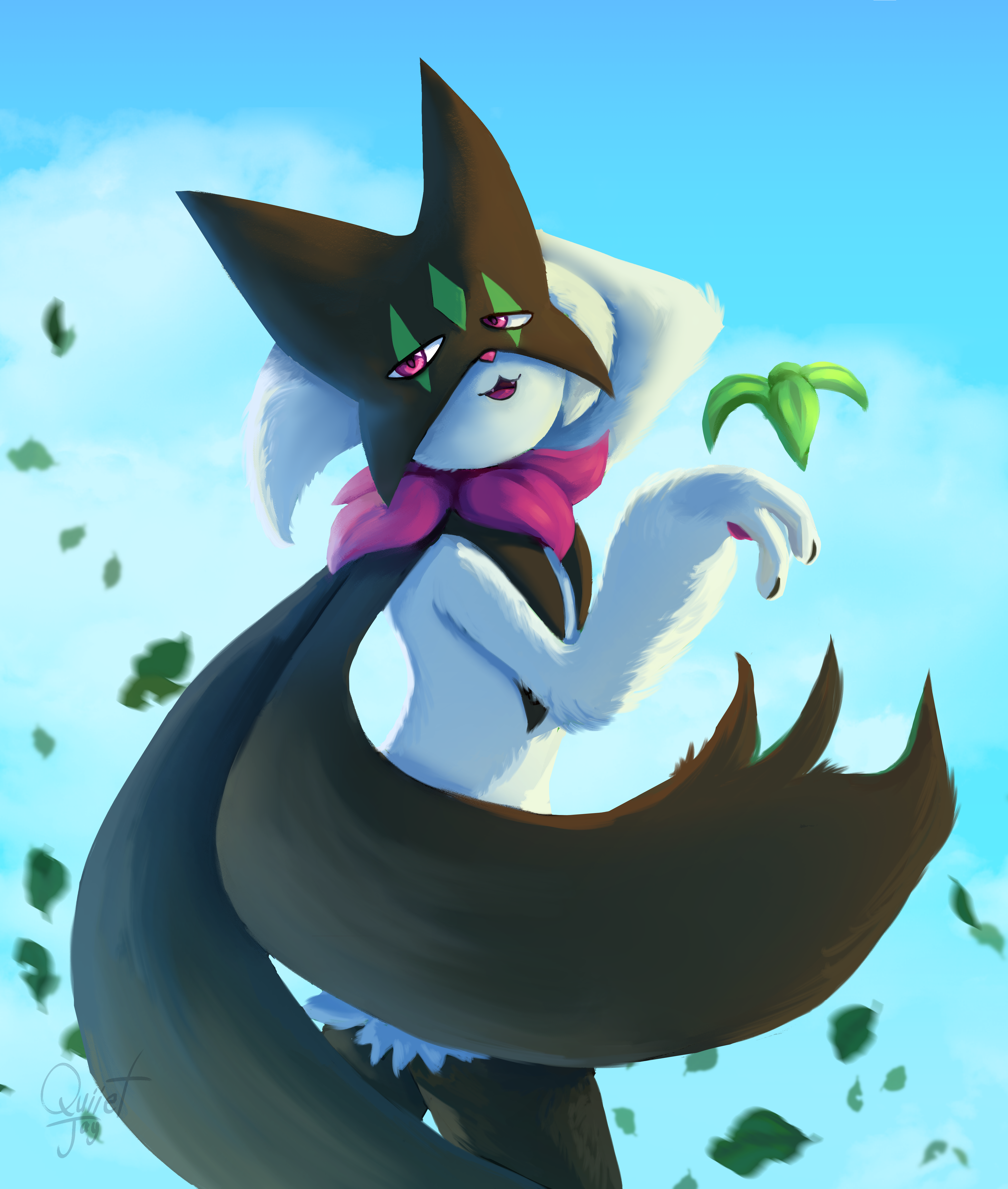 Meowscarada by Quiietjay on Newgrounds