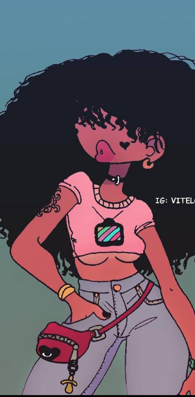 Fashion Black Girl wallpaper