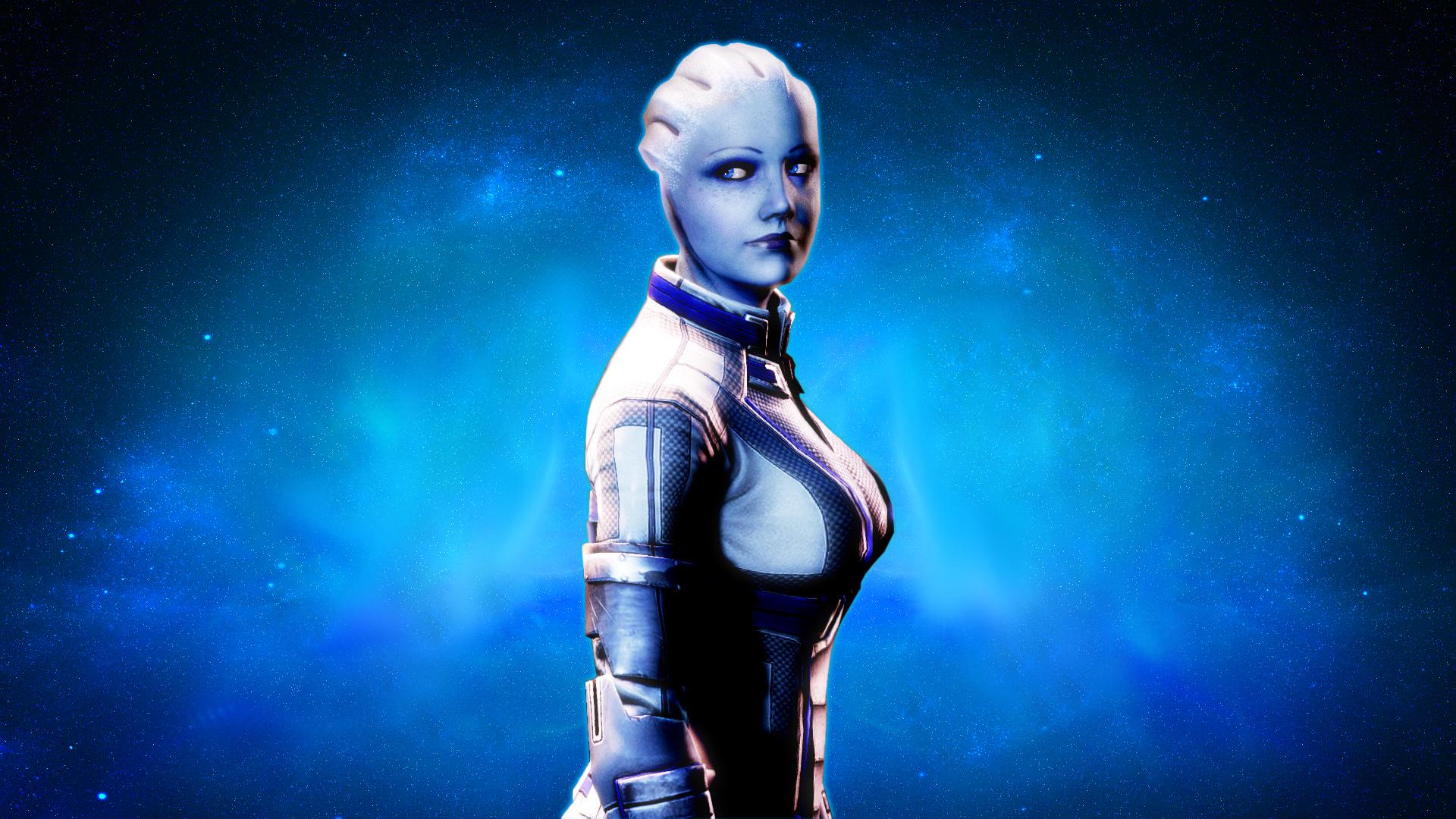 Wanted to share this amazing Liara wallpaper (didn't see this around here i think, sorry if it's a repost)