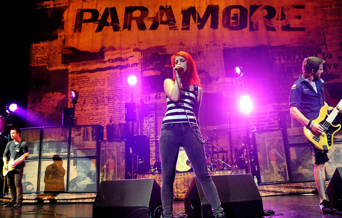 Wallpaper Music, Music, Concert, Paramore, Williams, Hayley, Pop Rock, Haley, Josh, Williams, Farro, Davis, Pop Rock, Jeremy Image For Desktop, Section музыка
