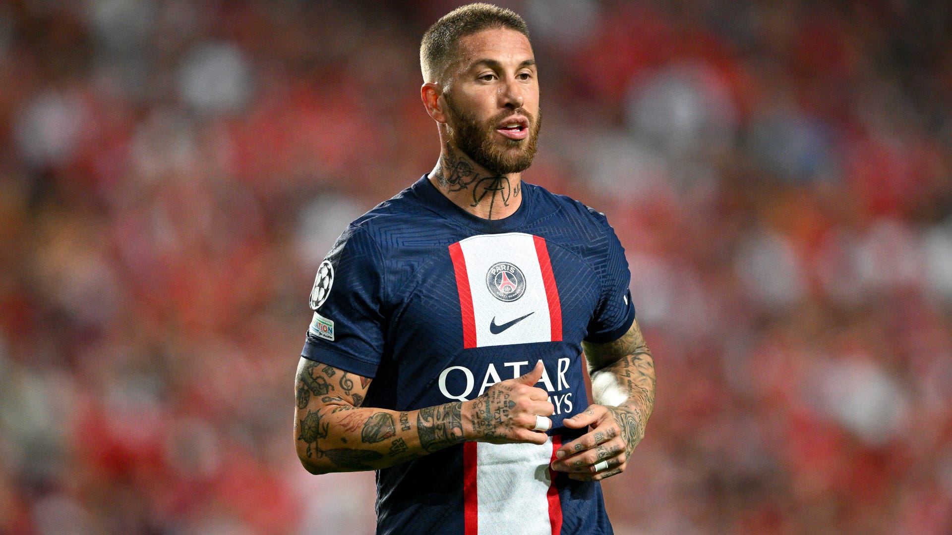 He didn't mean to insult the referee' reacts to Sergio Ramos picking up two yellow cards in 30 seconds for PSG. Goal.com US