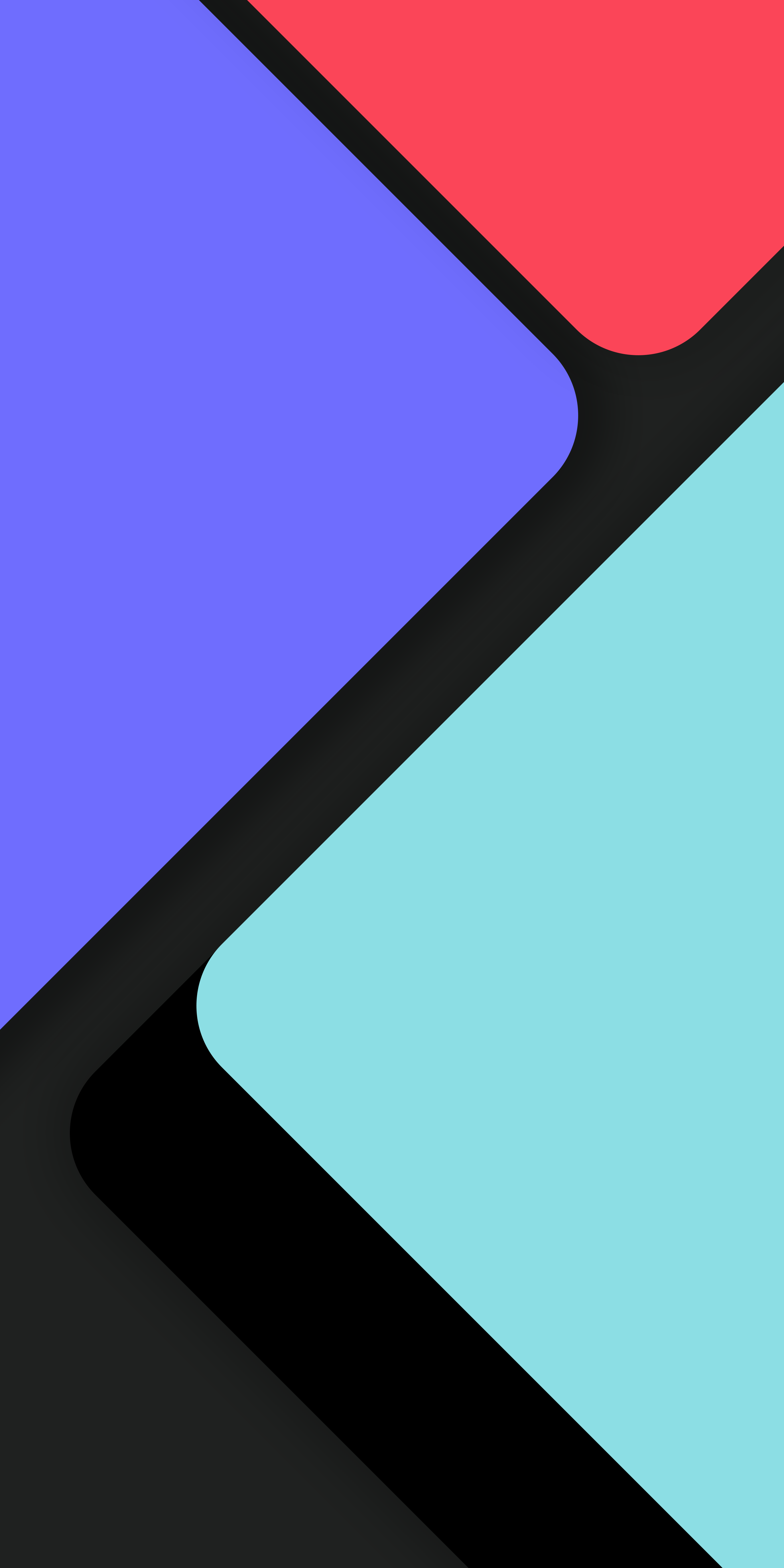 High contrast color block wallpaper for iPhone