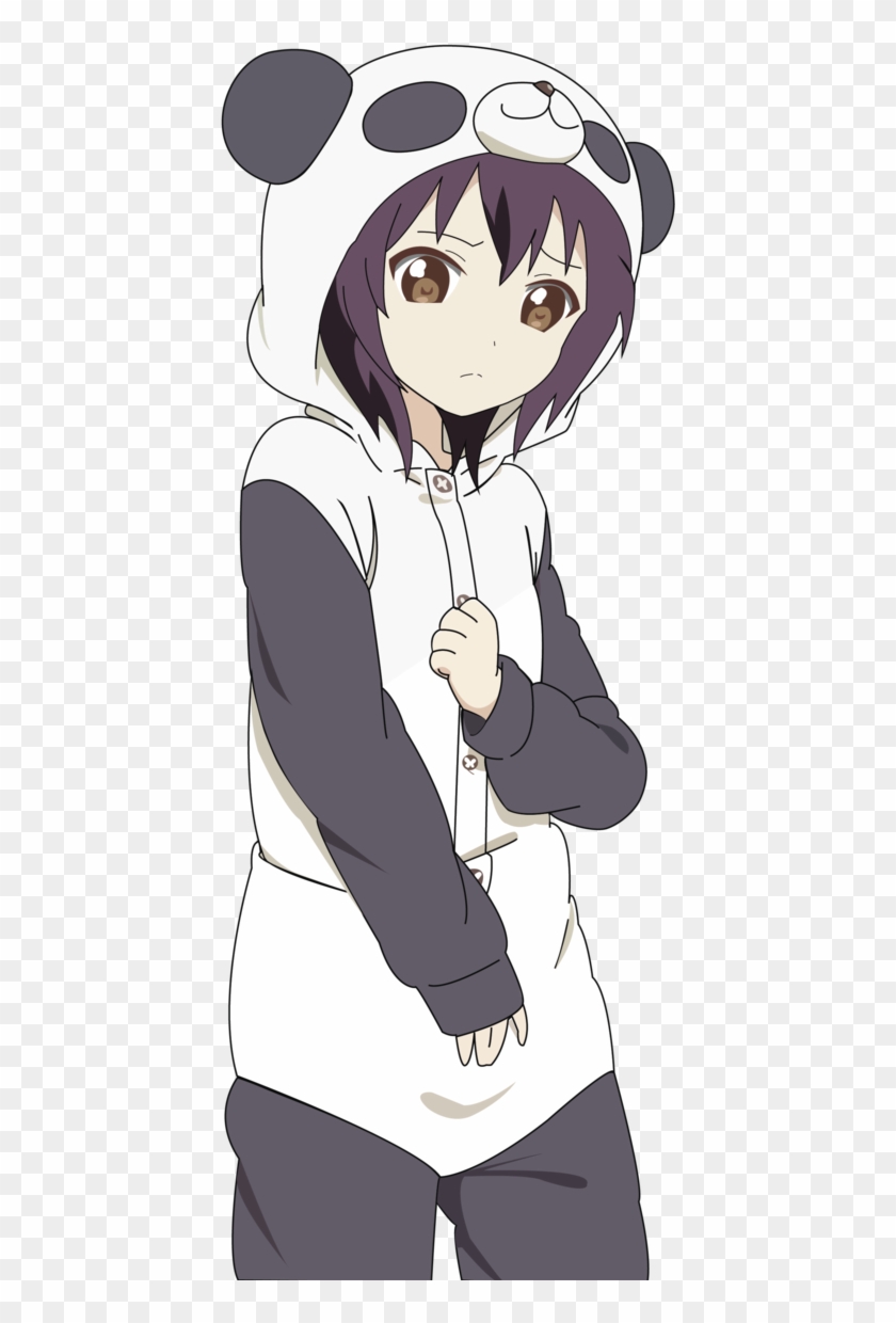 Anime Girl With Panda Hoodie Download Panda Girl Gif Transparent PNG Clipart Image Download