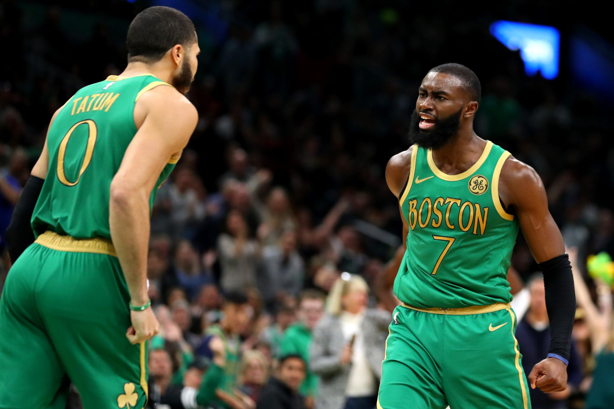 Here's what Jayson Tatum and Jaylen Brown said about their friendship