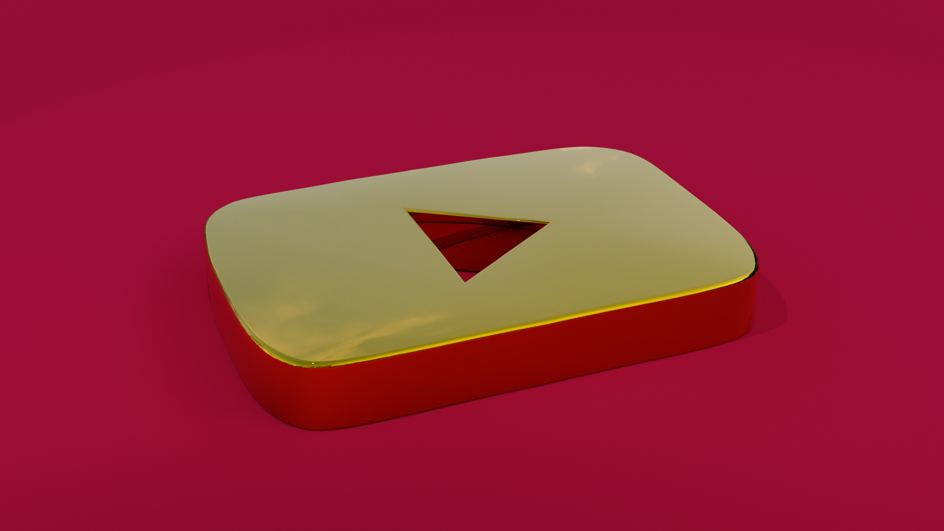 Blend Swap. YouTube Golden Play Button / Logo