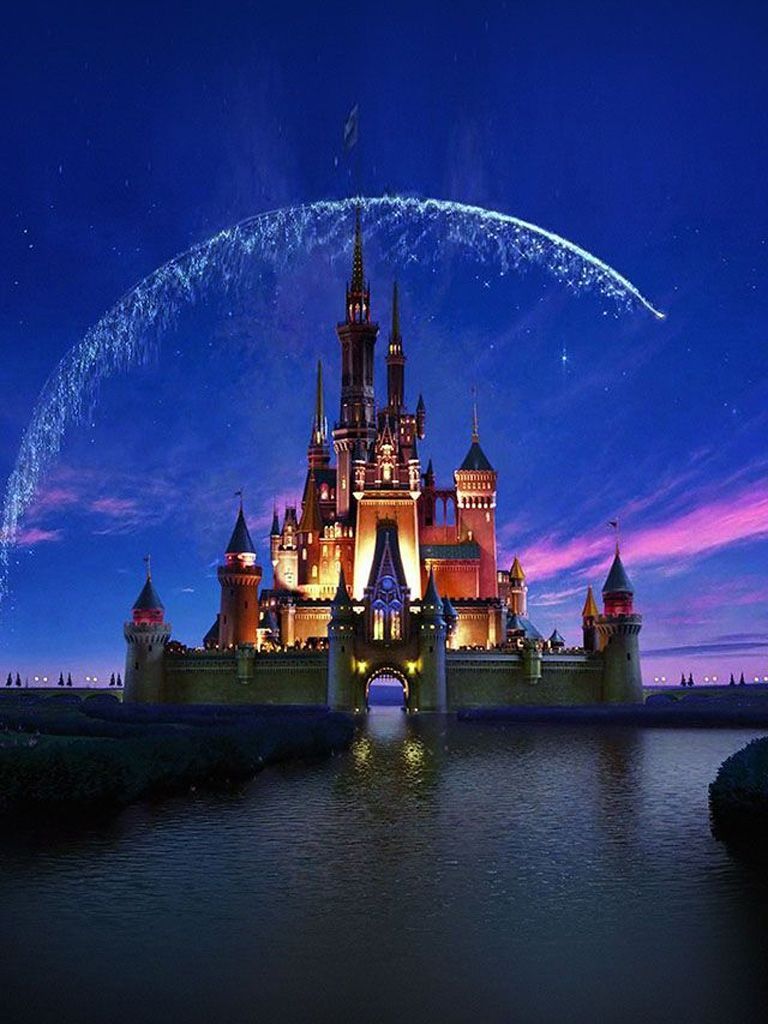 Disney World Castle Sky iPad Air Wallpapers Free Download