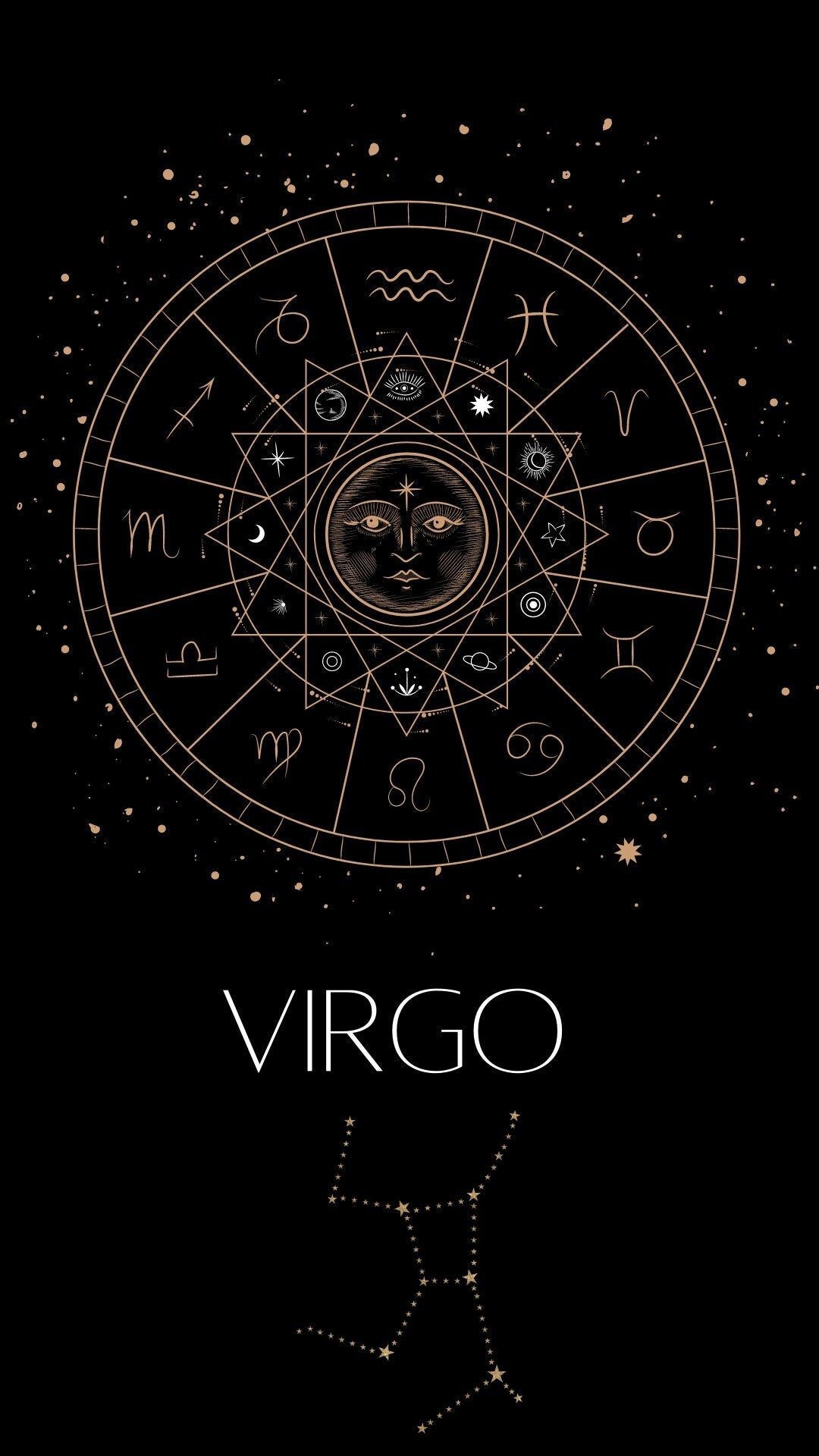 Virgo Constellation Wallpapers Wallpaper Cave