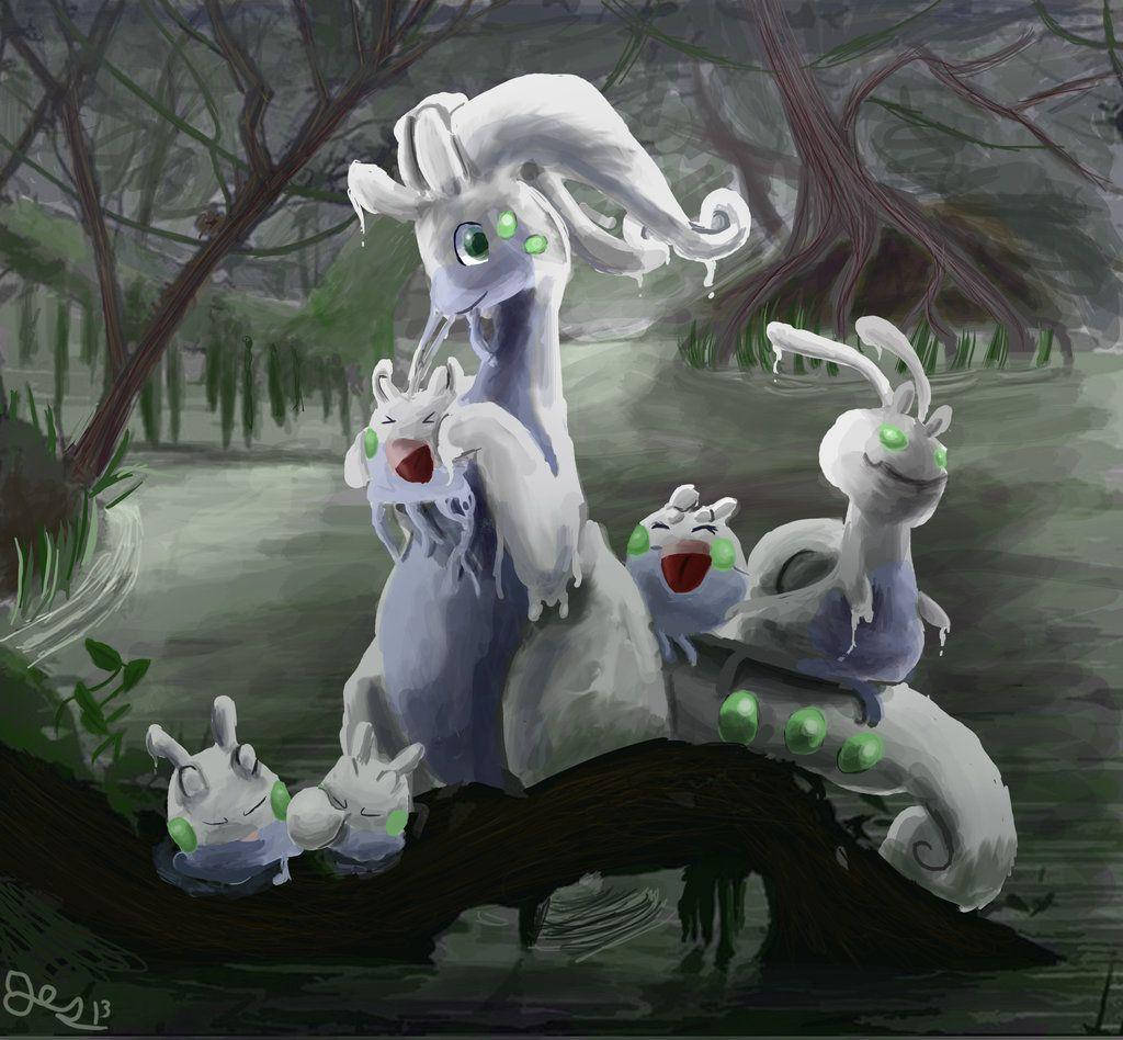 Download Goodra Pokemon Evolution Wallpaper