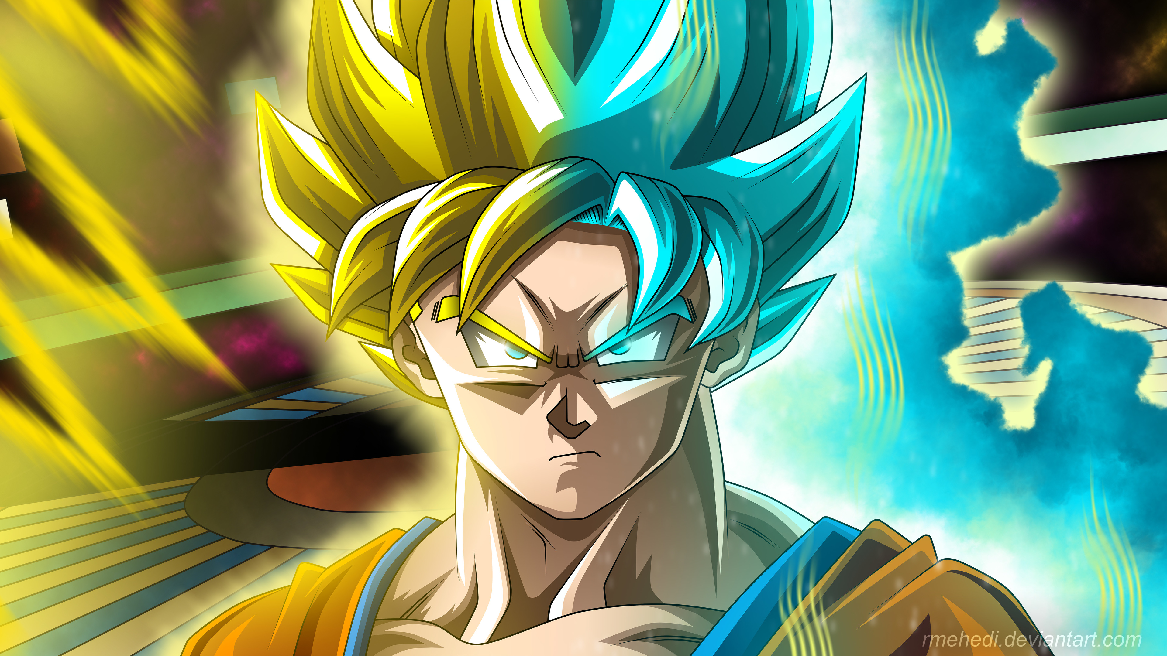 Wallpaper 4k Dragon Ball Super Goku HD