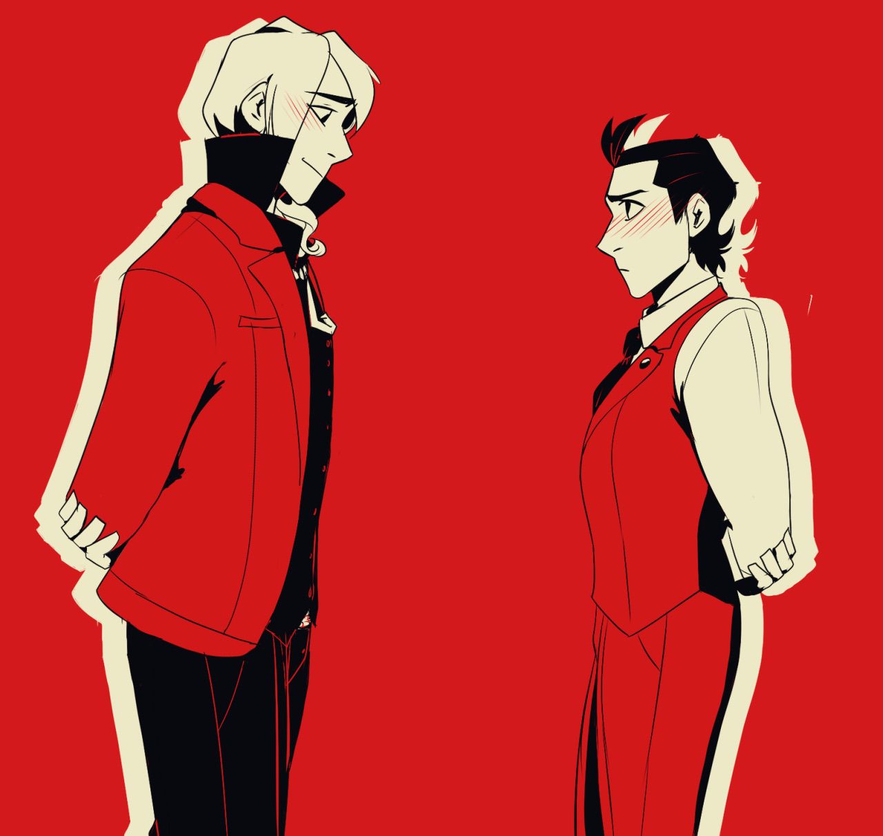 Gay Shipping Fanart Headcanons - (PART 1) KlApollo PolLavier Fanart