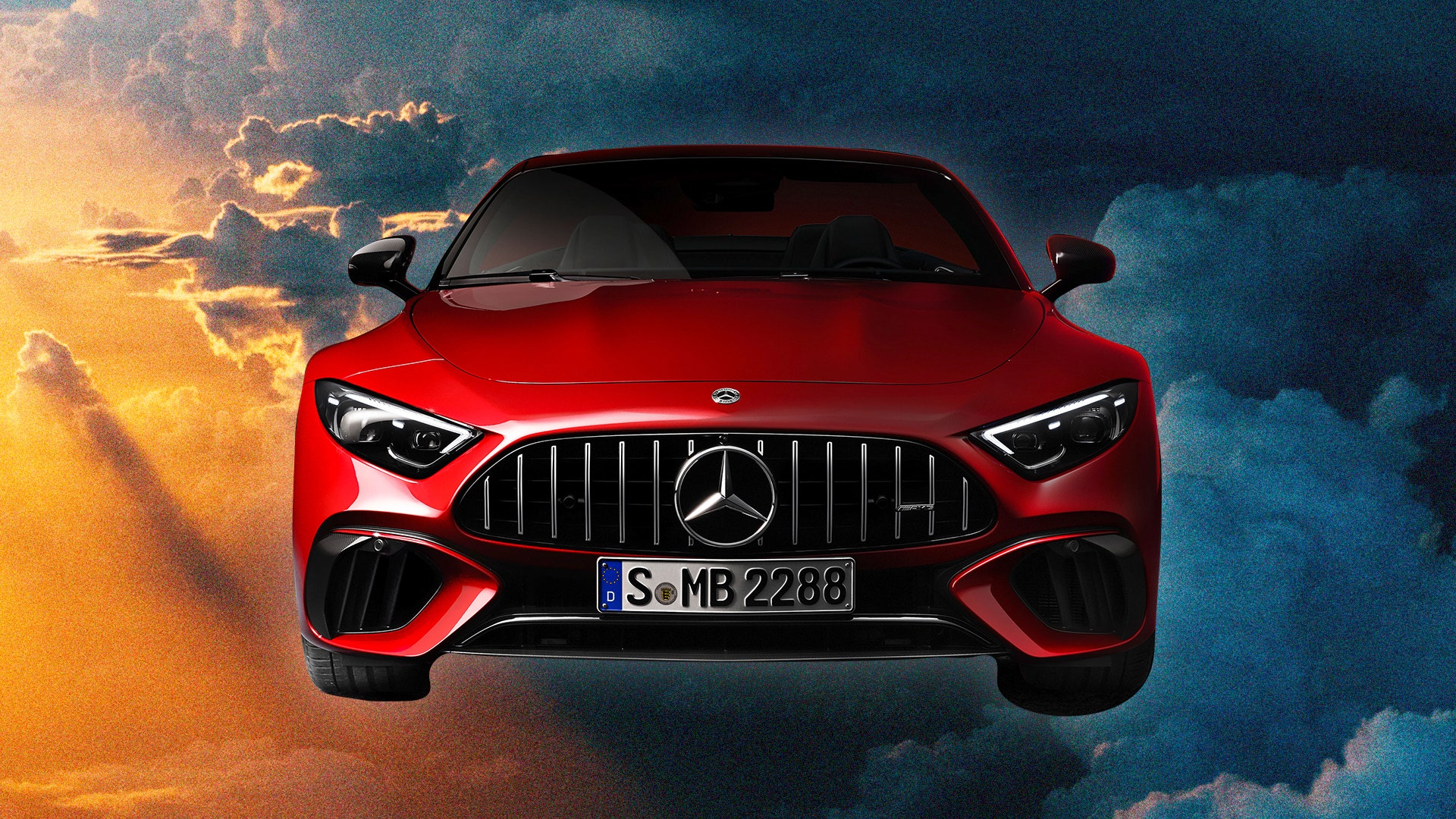 The new Mercedes SL will show you a good time